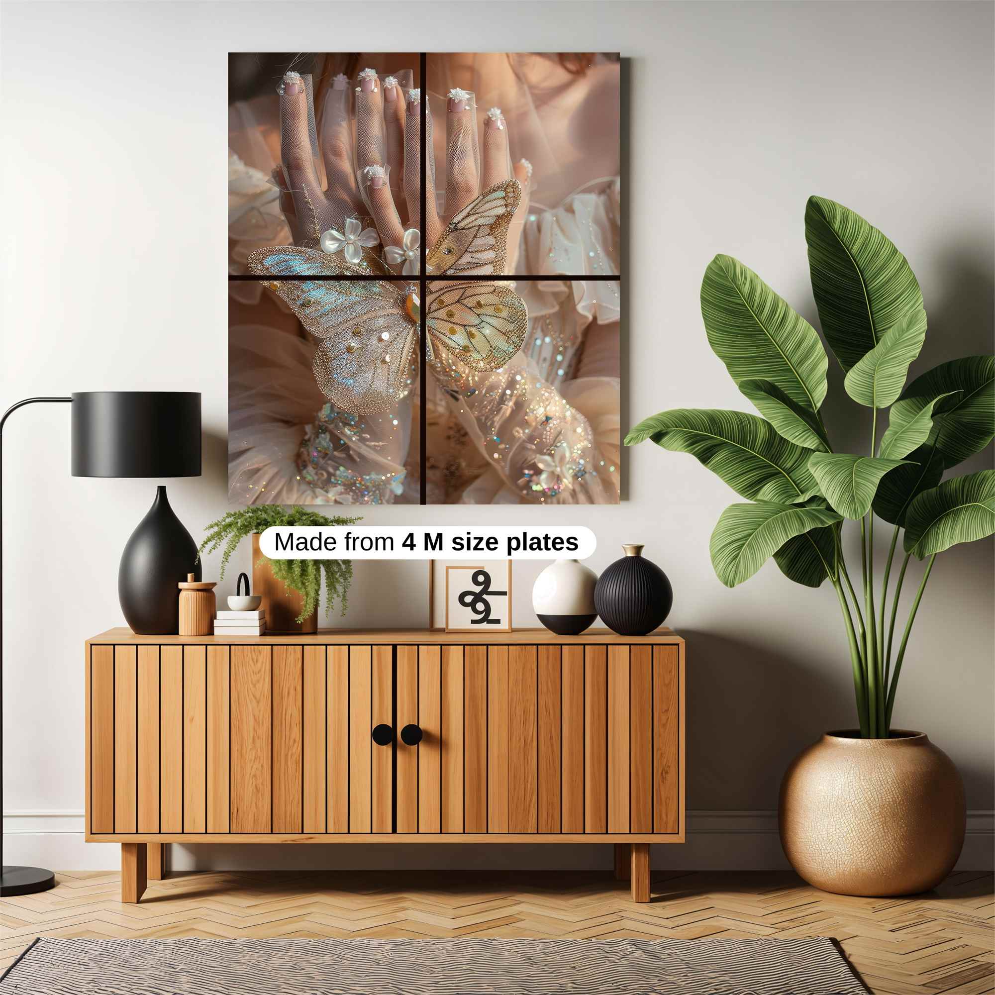 Butterfly Enchantment Safe Wall Magnetic / M