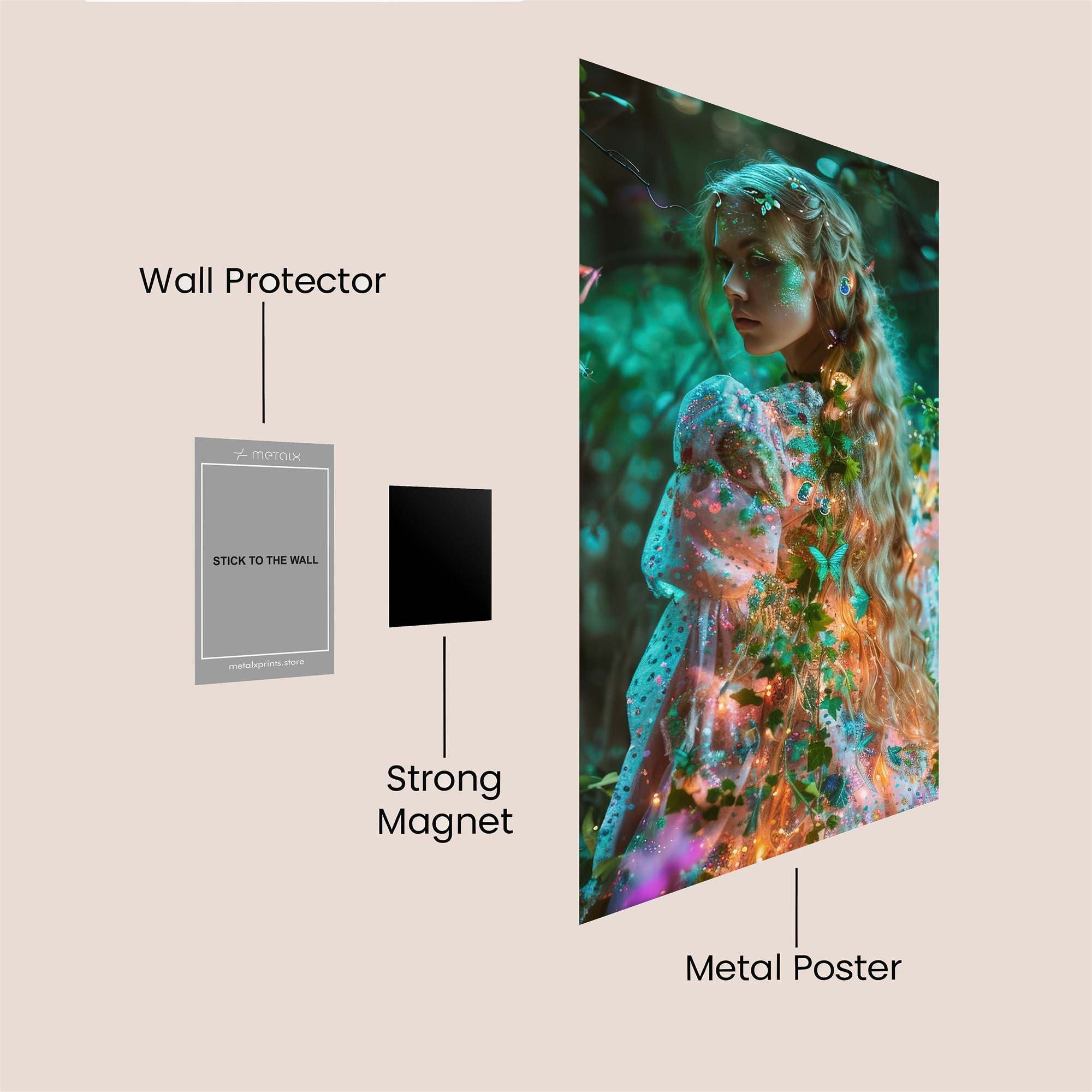 Forest Enchantment Safe Wall Magnetic / M