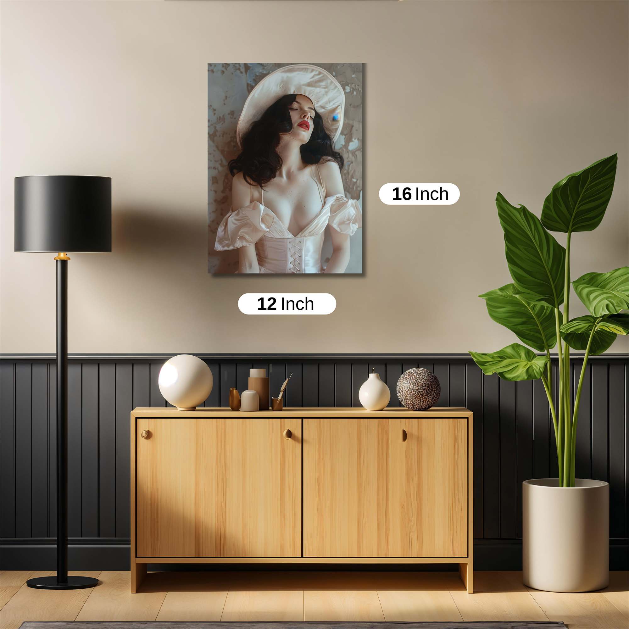 Lady Enigmatic Safe Wall Magnetic / M