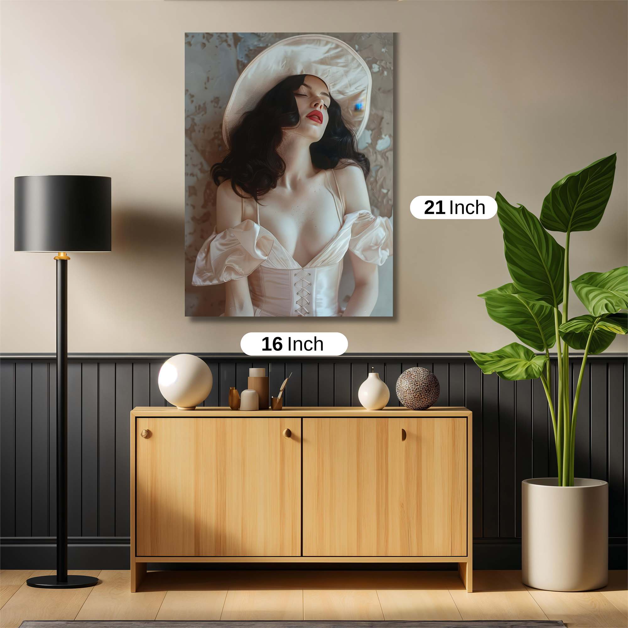 Lady Enigmatic Safe Wall Magnetic / M