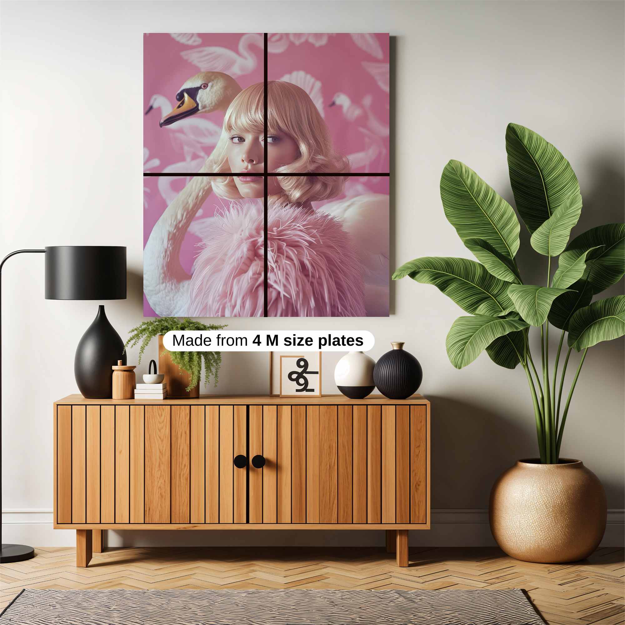 Swan Elegance Safe Wall Magnetic / M