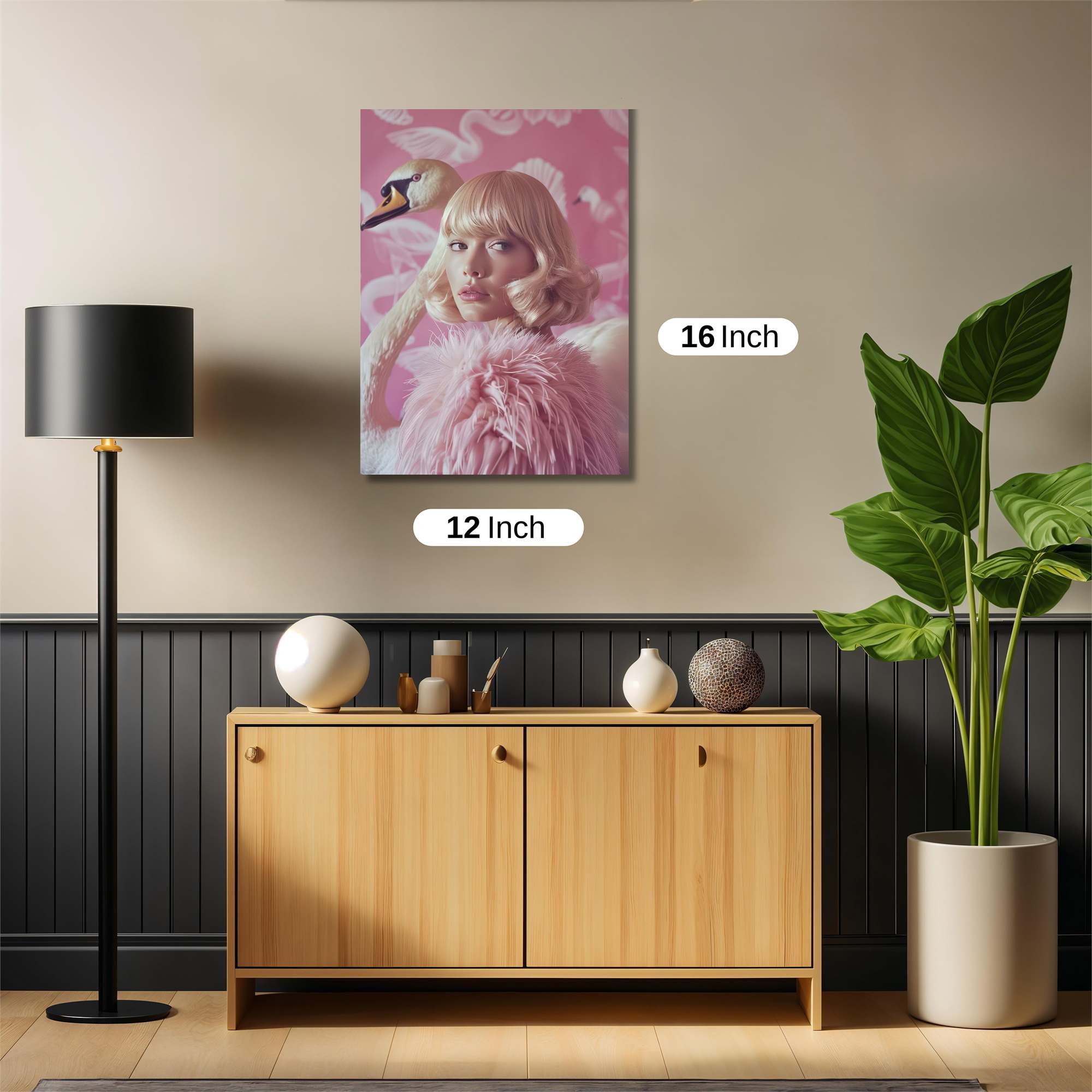 Swan Elegance Safe Wall Magnetic / M