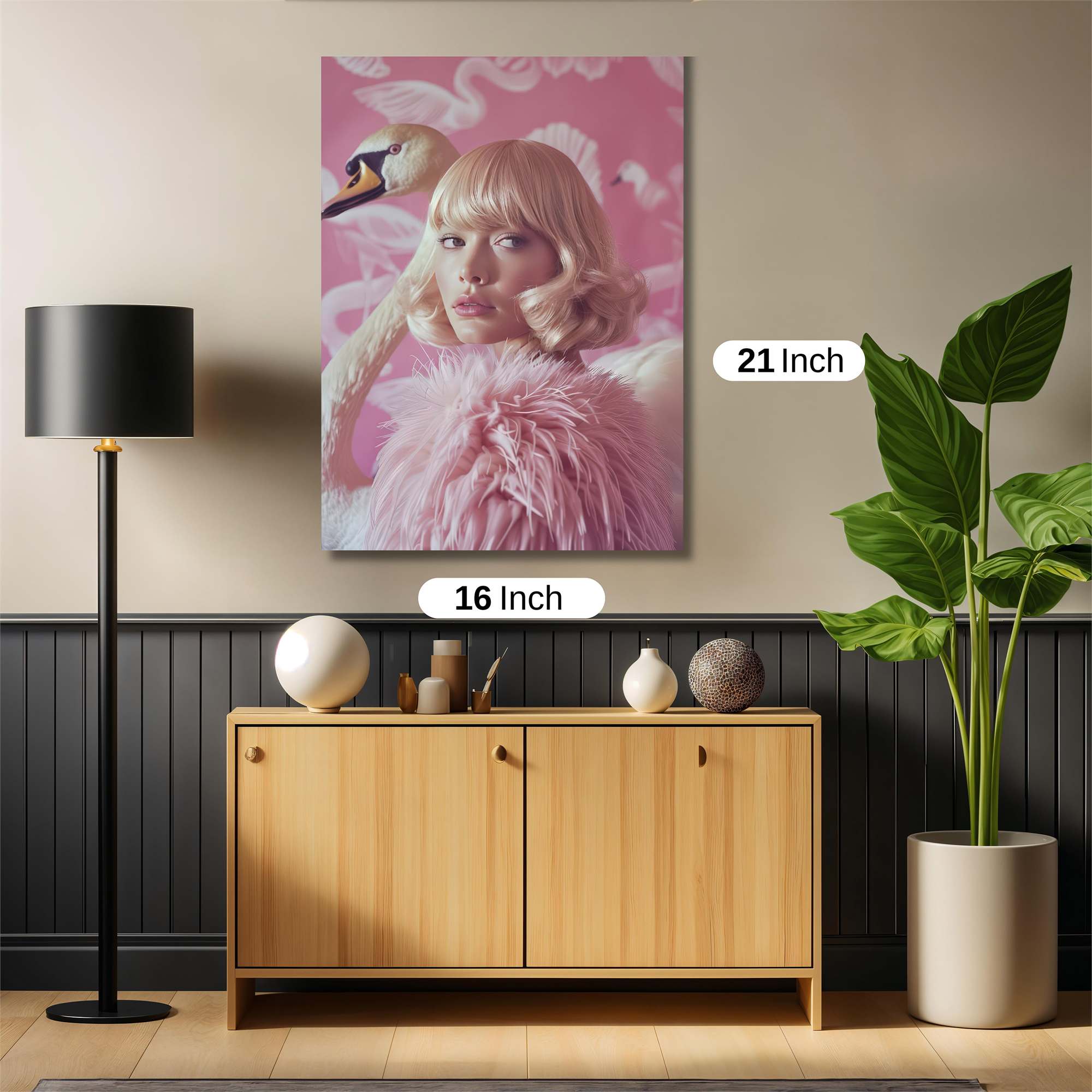 Swan Elegance Safe Wall Magnetic / M