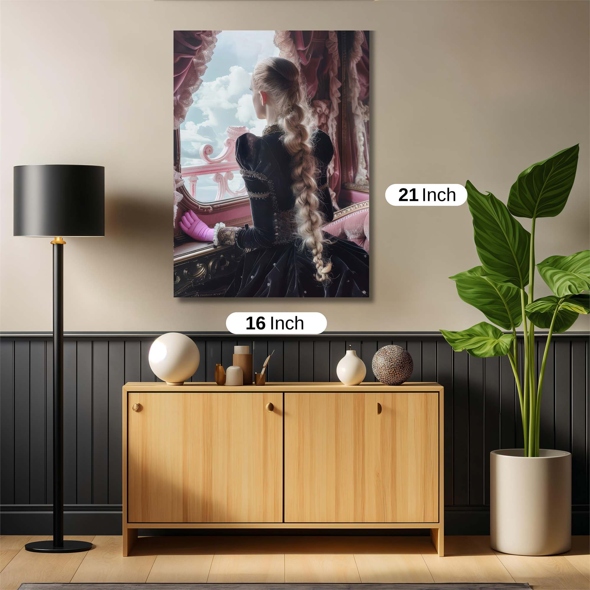 Princess Dreaming Safe Wall Magnetic / M