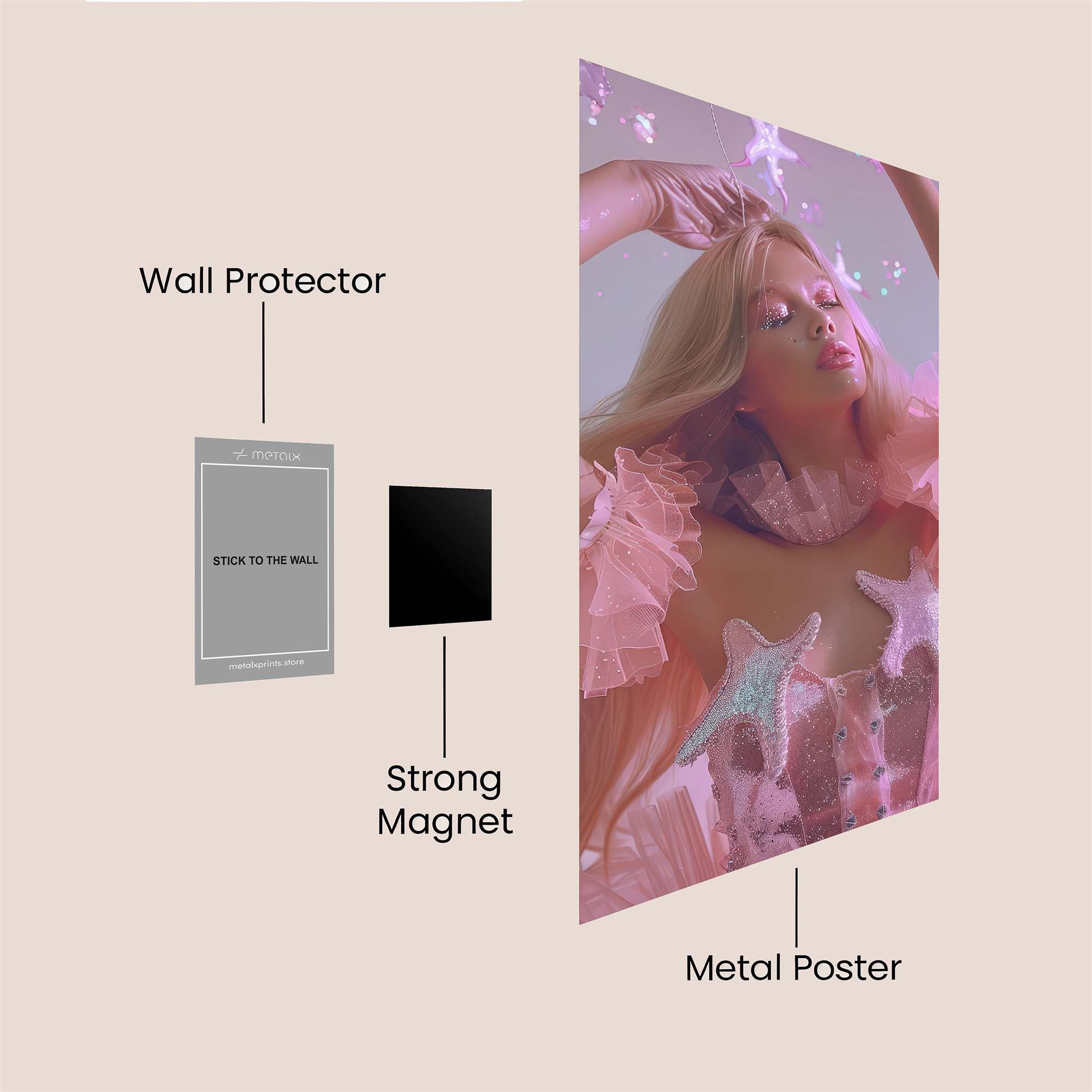 Starlight Dream Safe Wall Magnetic / M