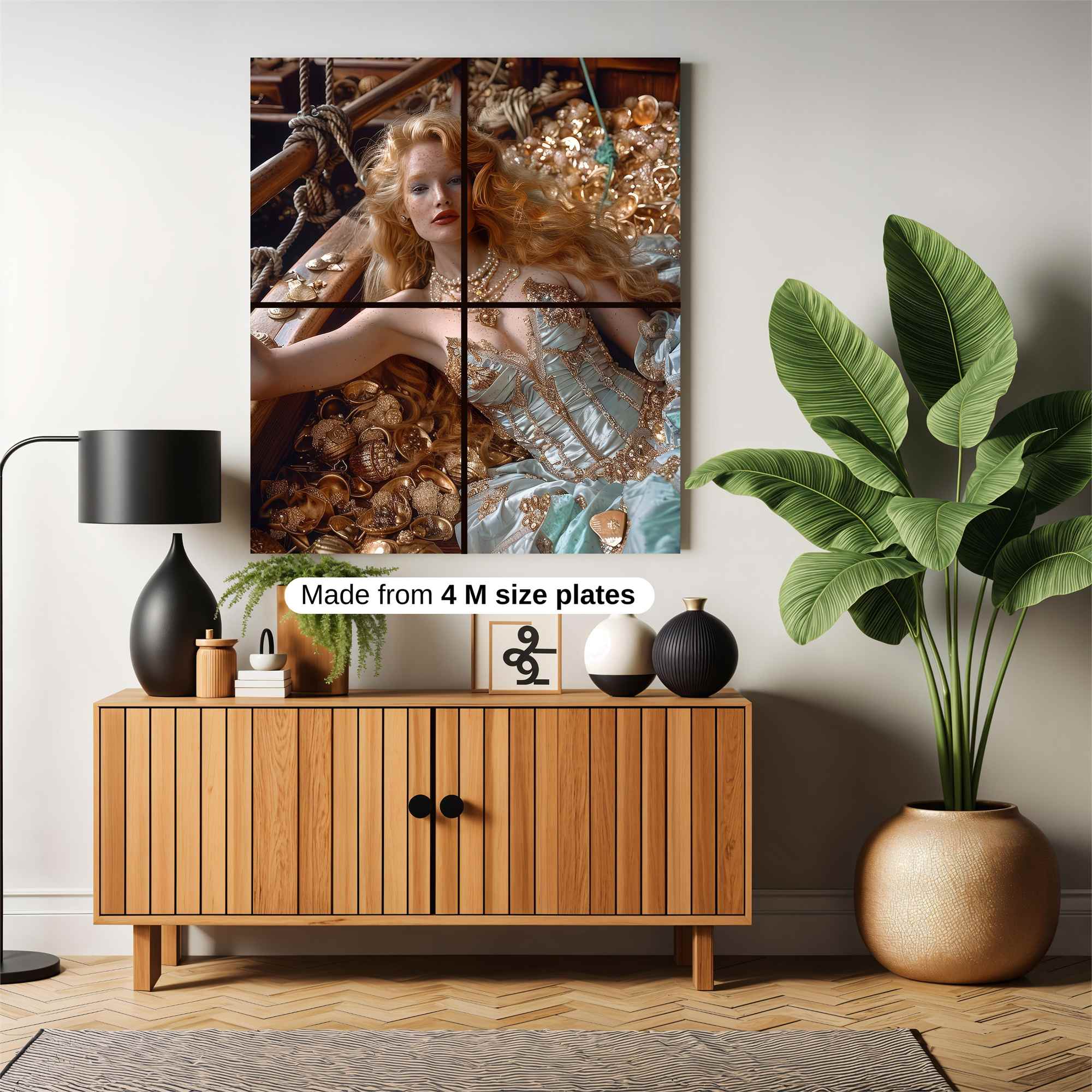 Mermaid Dream Safe Wall Magnetic / M