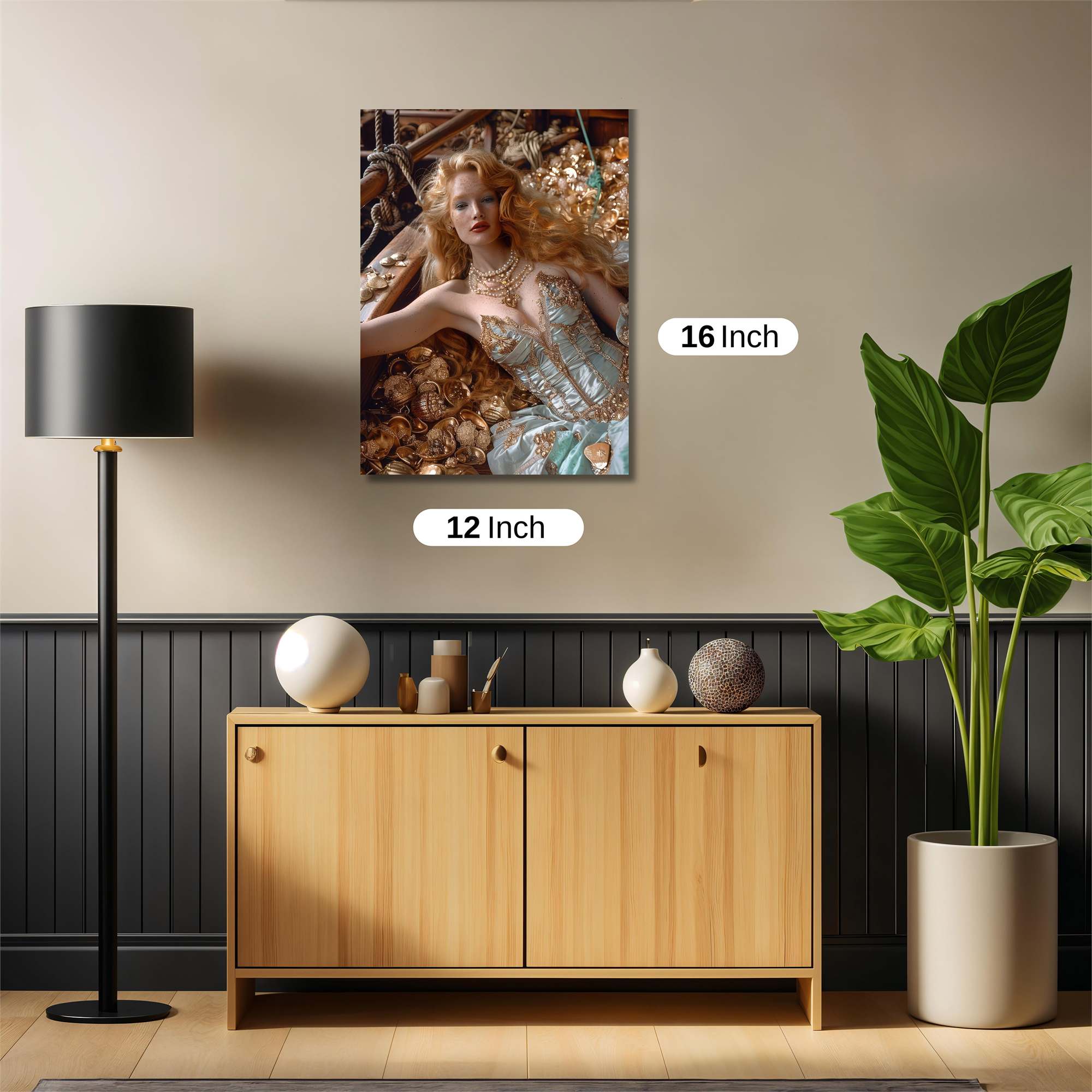 Mermaid Dream Safe Wall Magnetic / M