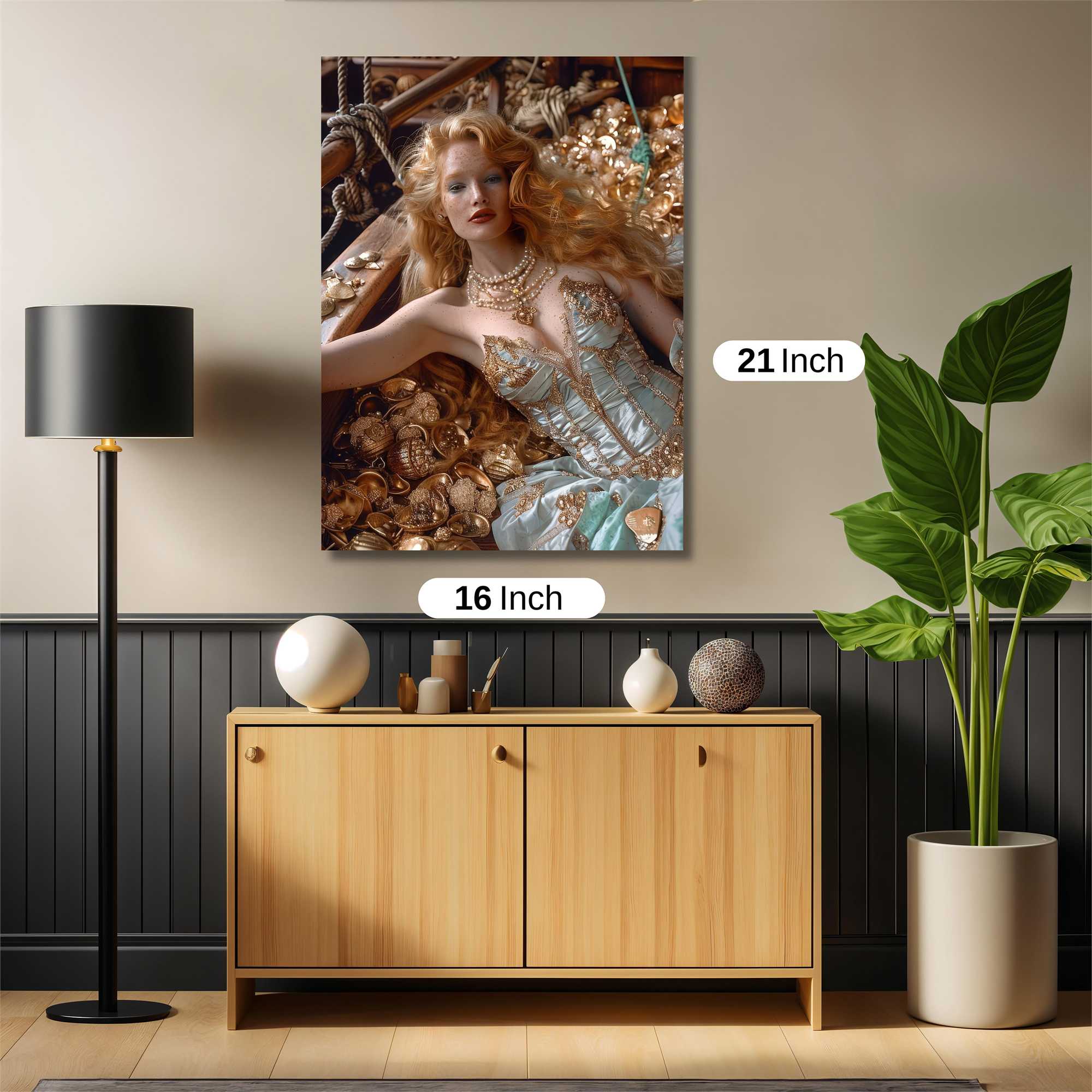 Mermaid Dream Safe Wall Magnetic / M