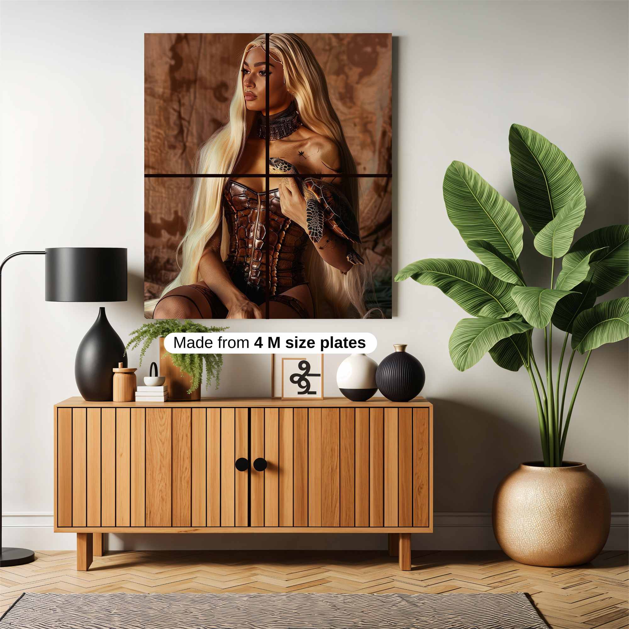 Warrior Elegance Safe Wall Magnetic / M