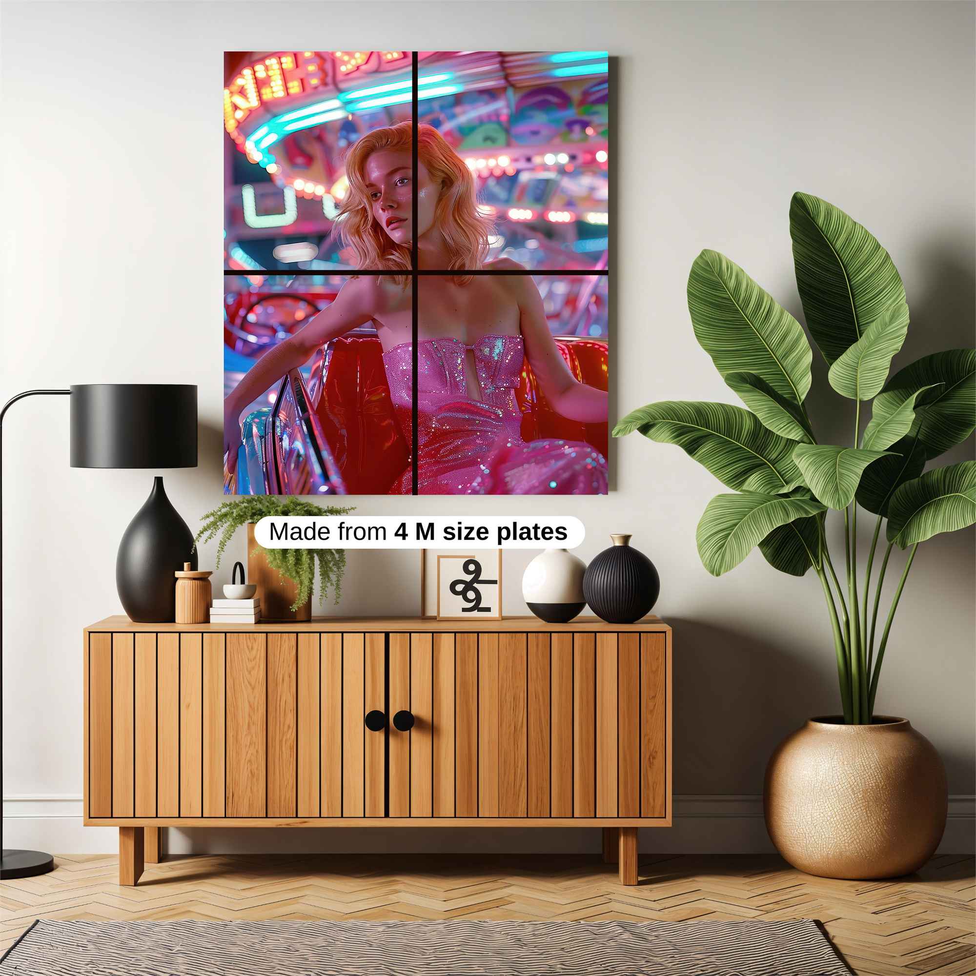 Neon Dream Safe Wall Magnetic / M