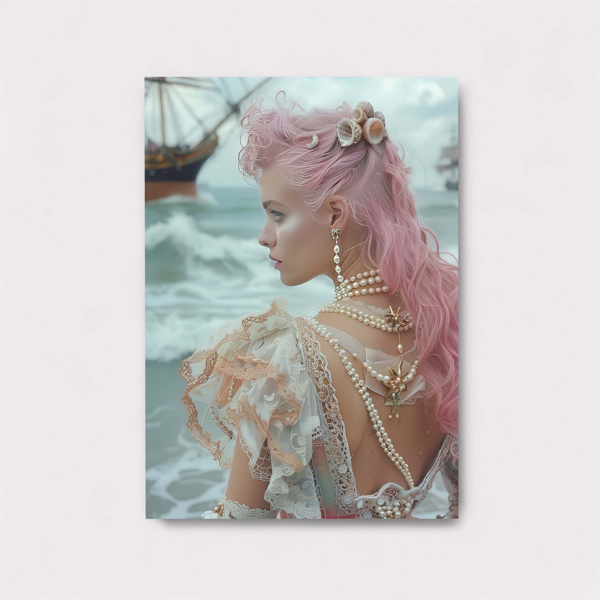 Mermaid Whimsy Safe Wall Magnetic / M