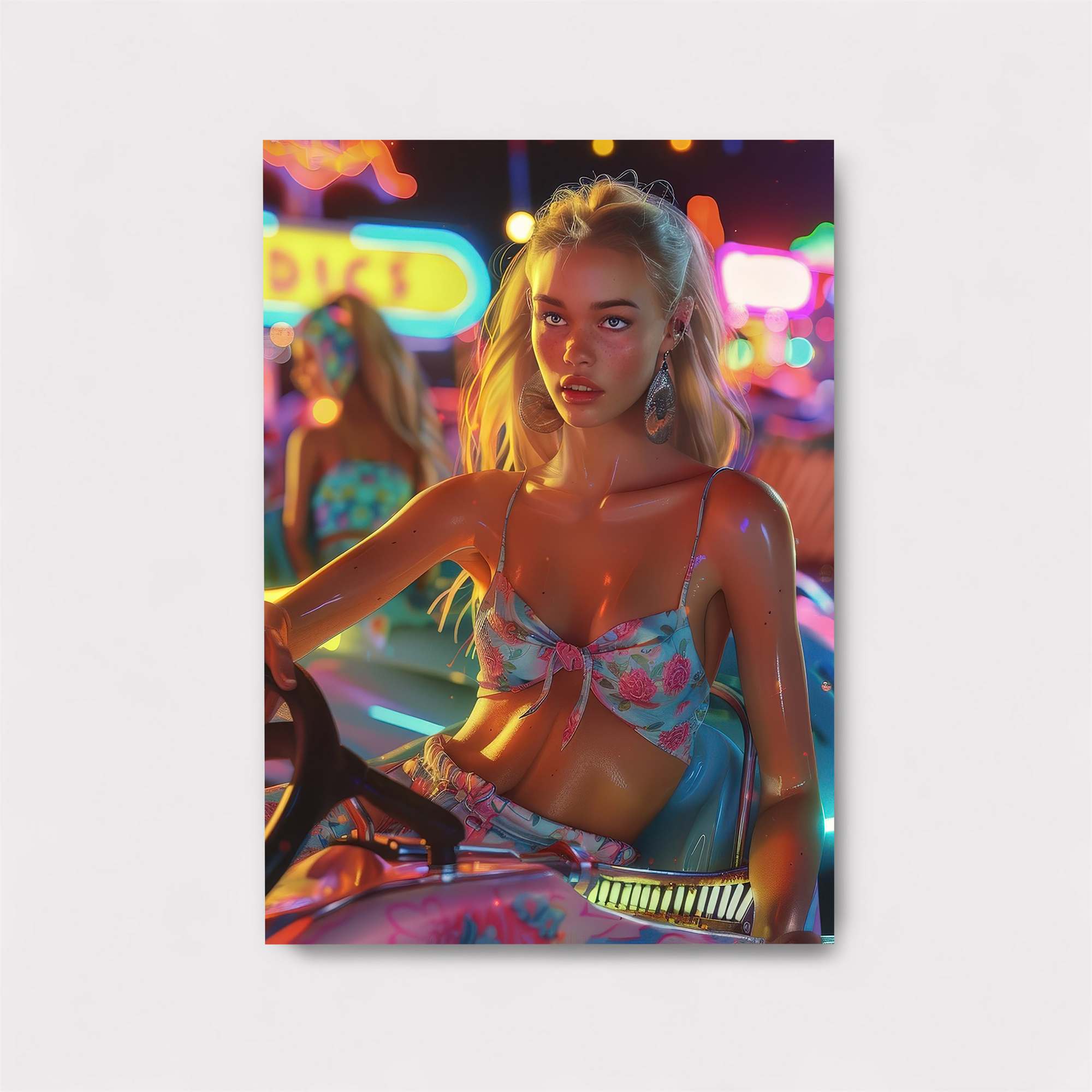 Neon Bliss Safe Wall Magnetic / M