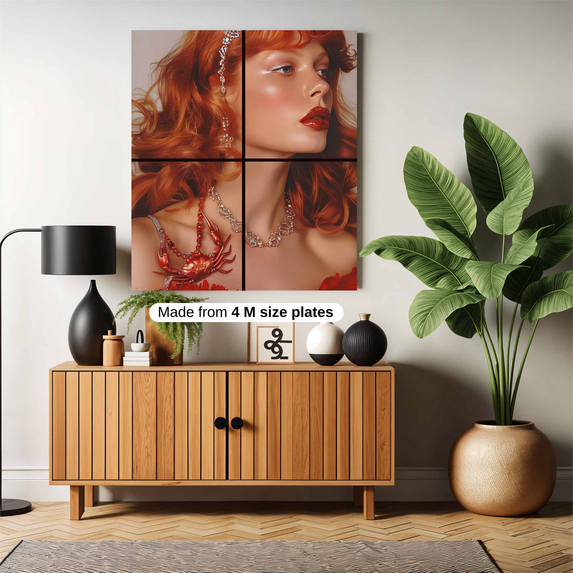 Fiery Elegance Safe Wall Magnetic / M