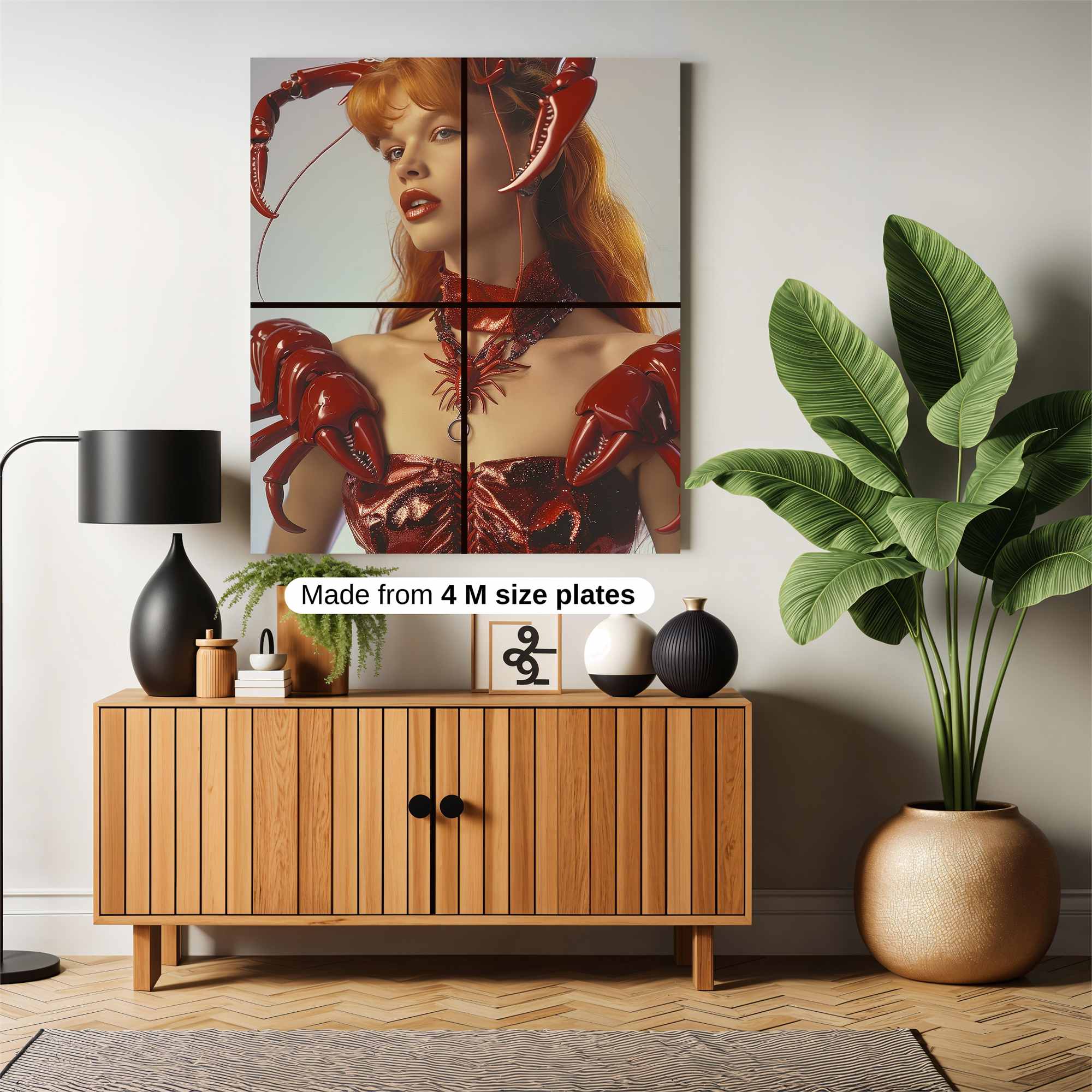 Lobster Majesty Safe Wall Magnetic / M