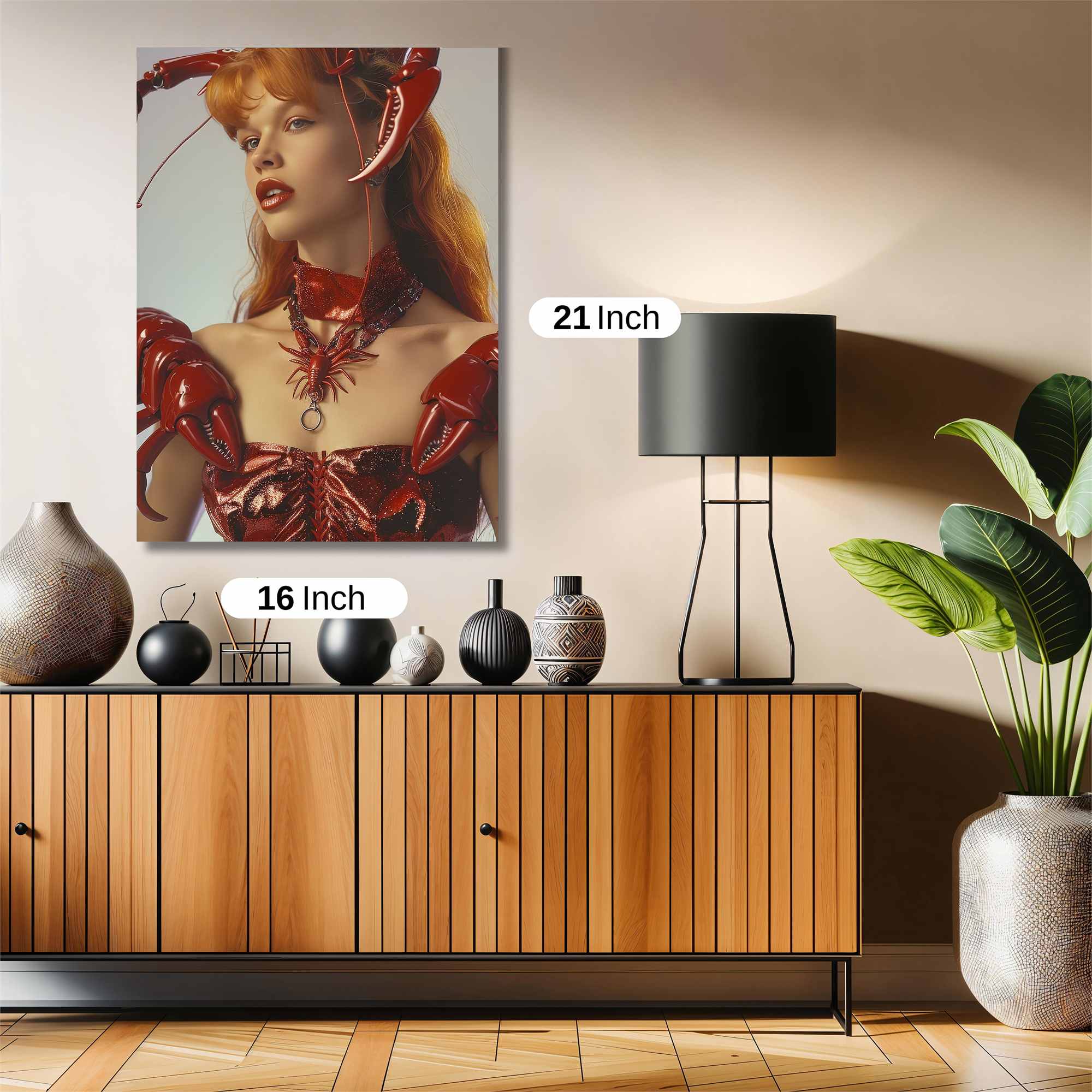 Lobster Majesty Safe Wall Magnetic / M