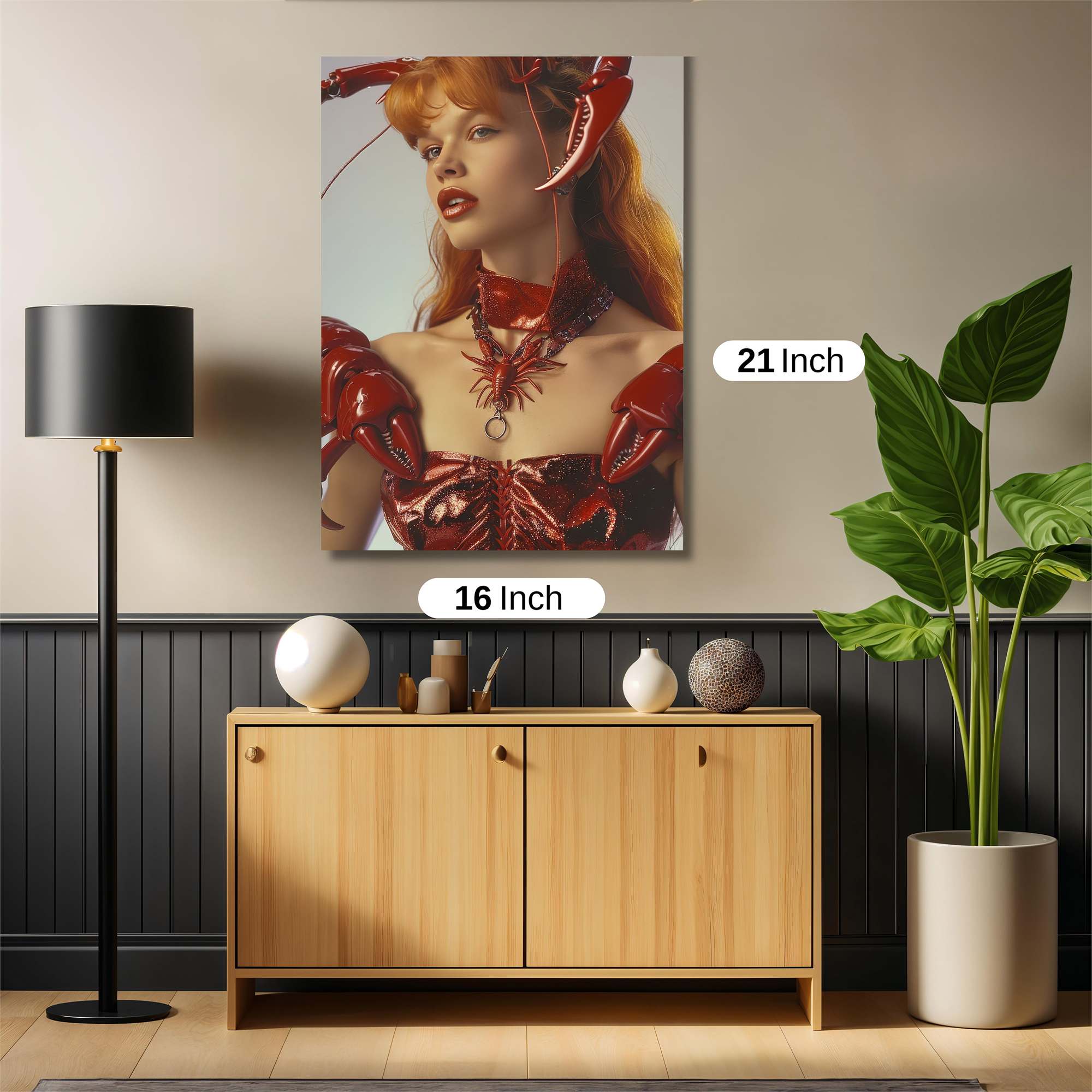 Lobster Majesty Safe Wall Magnetic / M