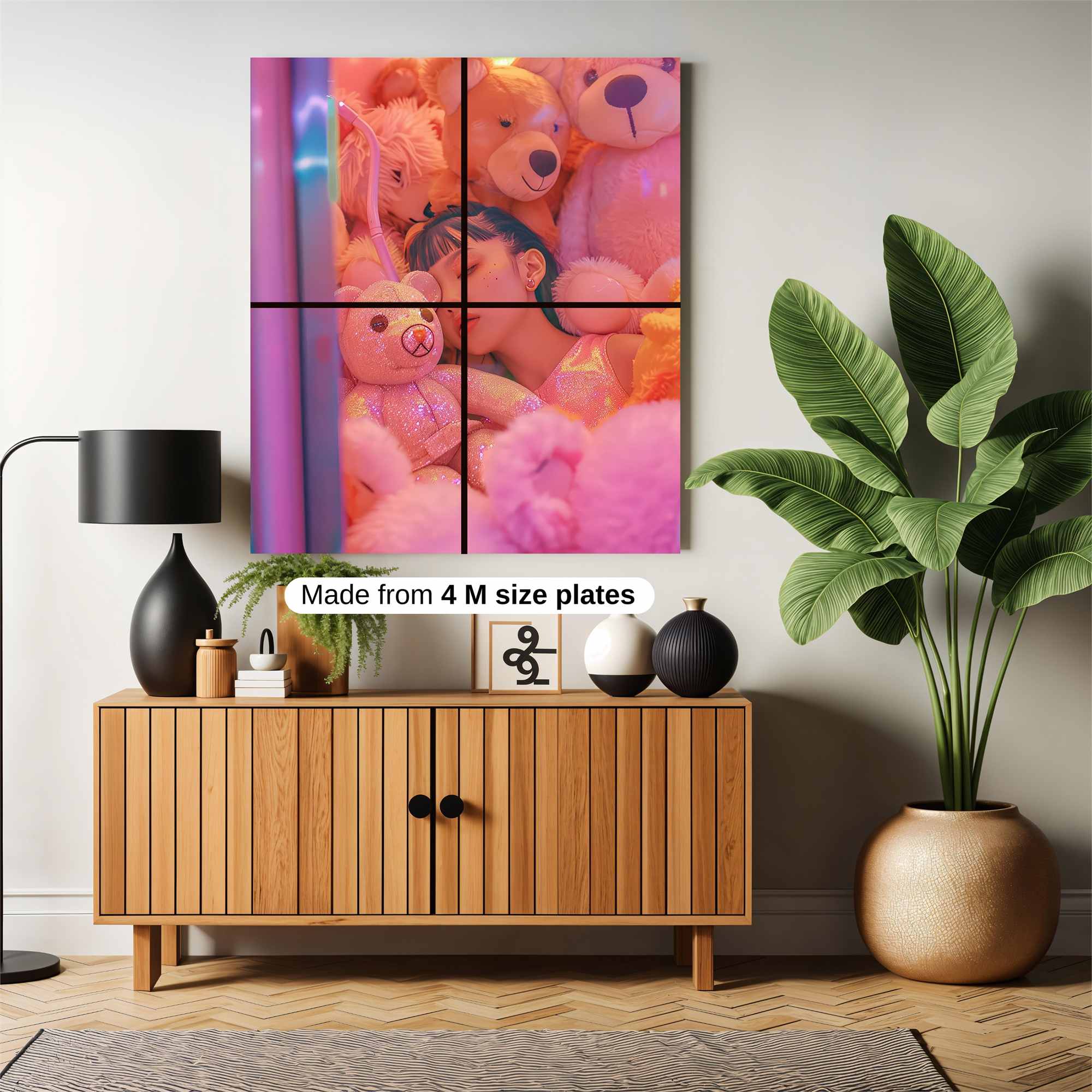 Bear Bliss Safe Wall Magnetic / M