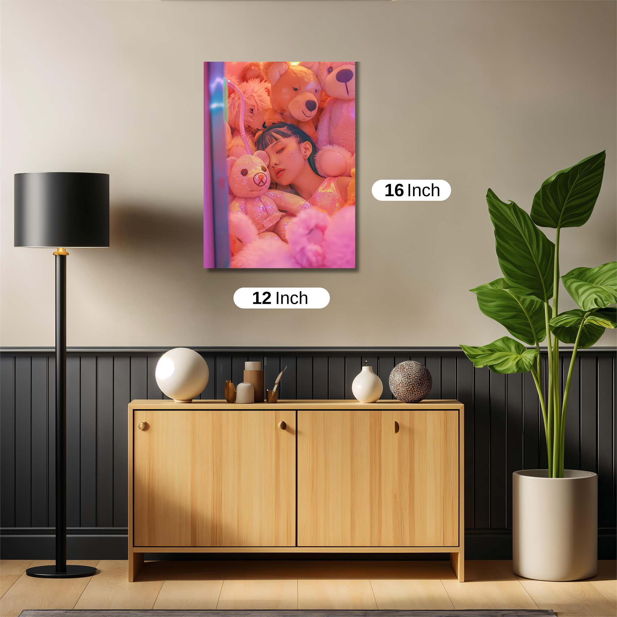 Bear Bliss Safe Wall Magnetic / M