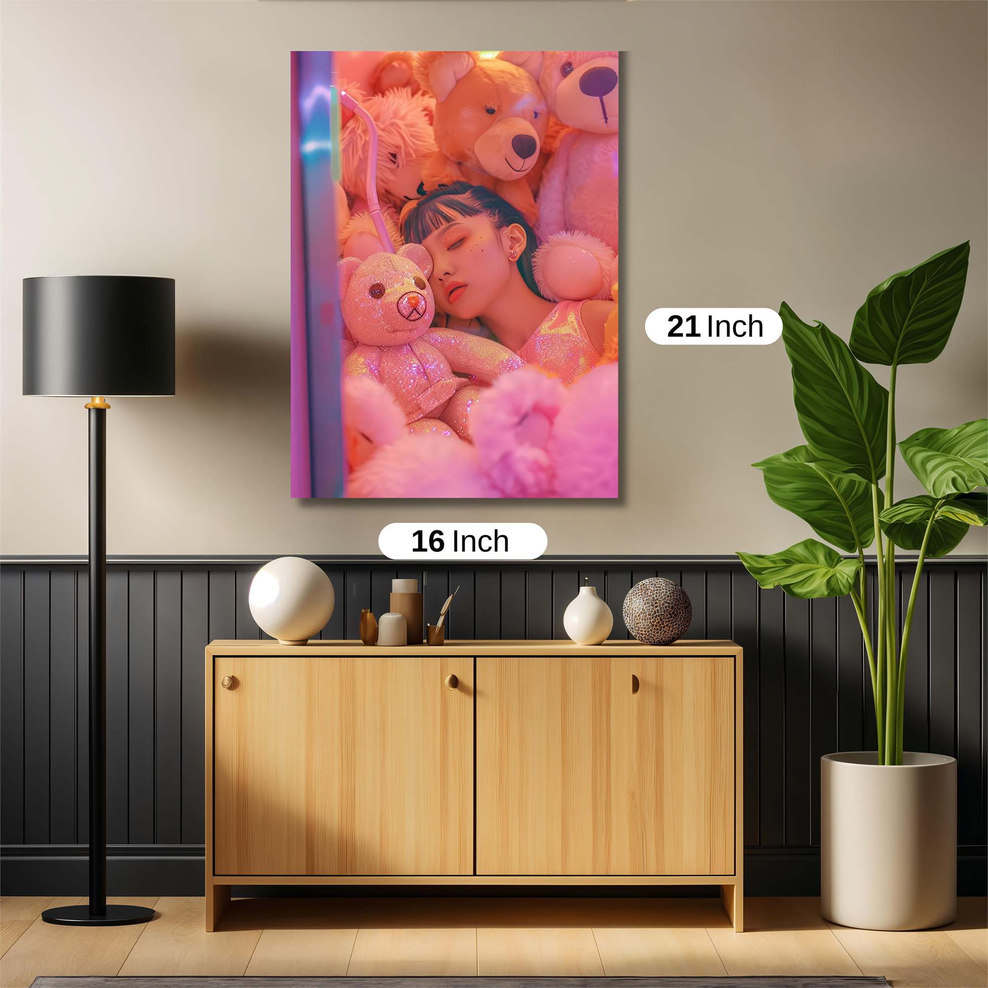Bear Bliss Safe Wall Magnetic / M