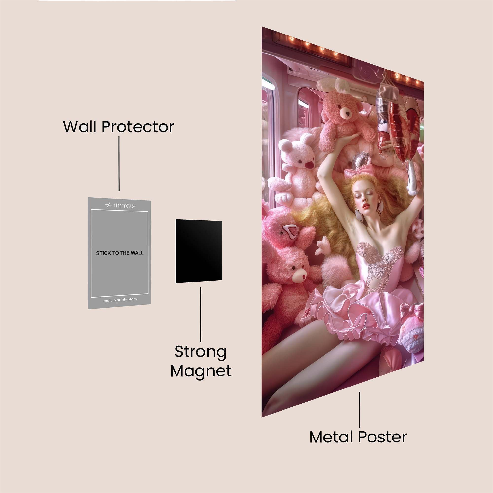 Claw Dream Safe Wall Magnetic / M