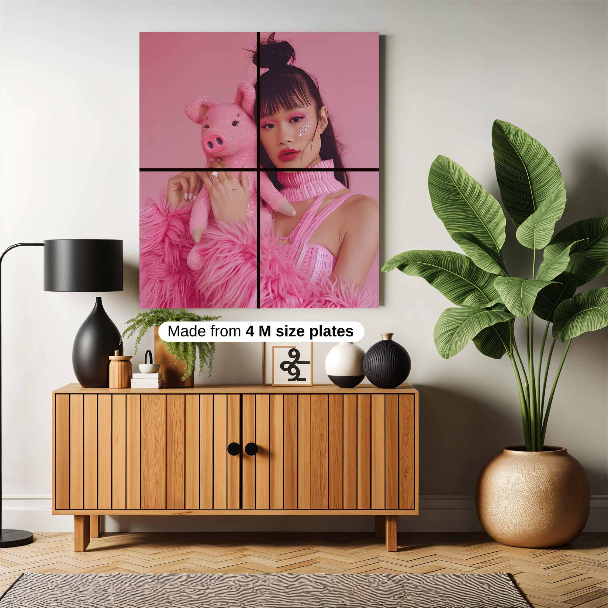 PiggyWhimsy Safe Wall Magnetic / M