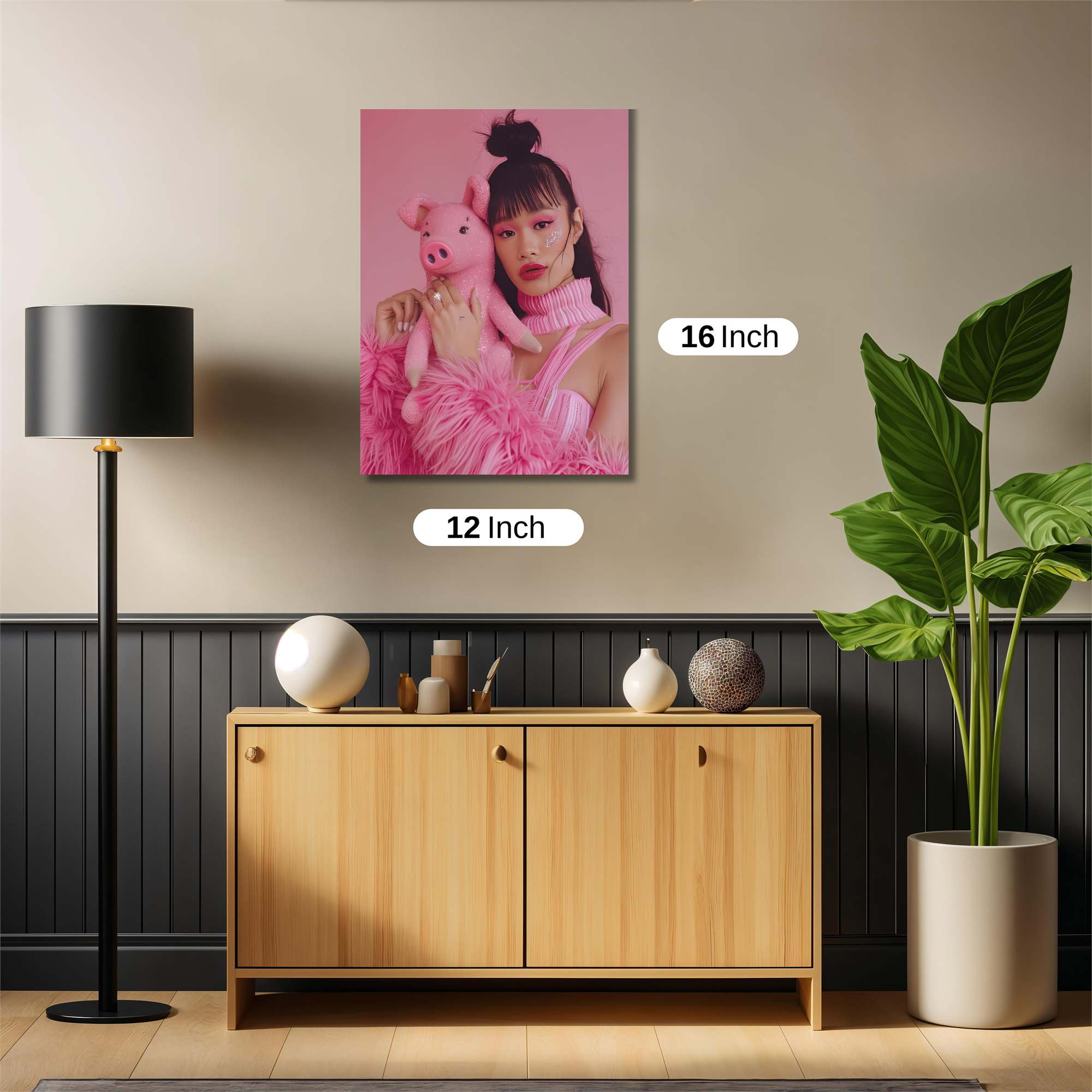 PiggyWhimsy Safe Wall Magnetic / M