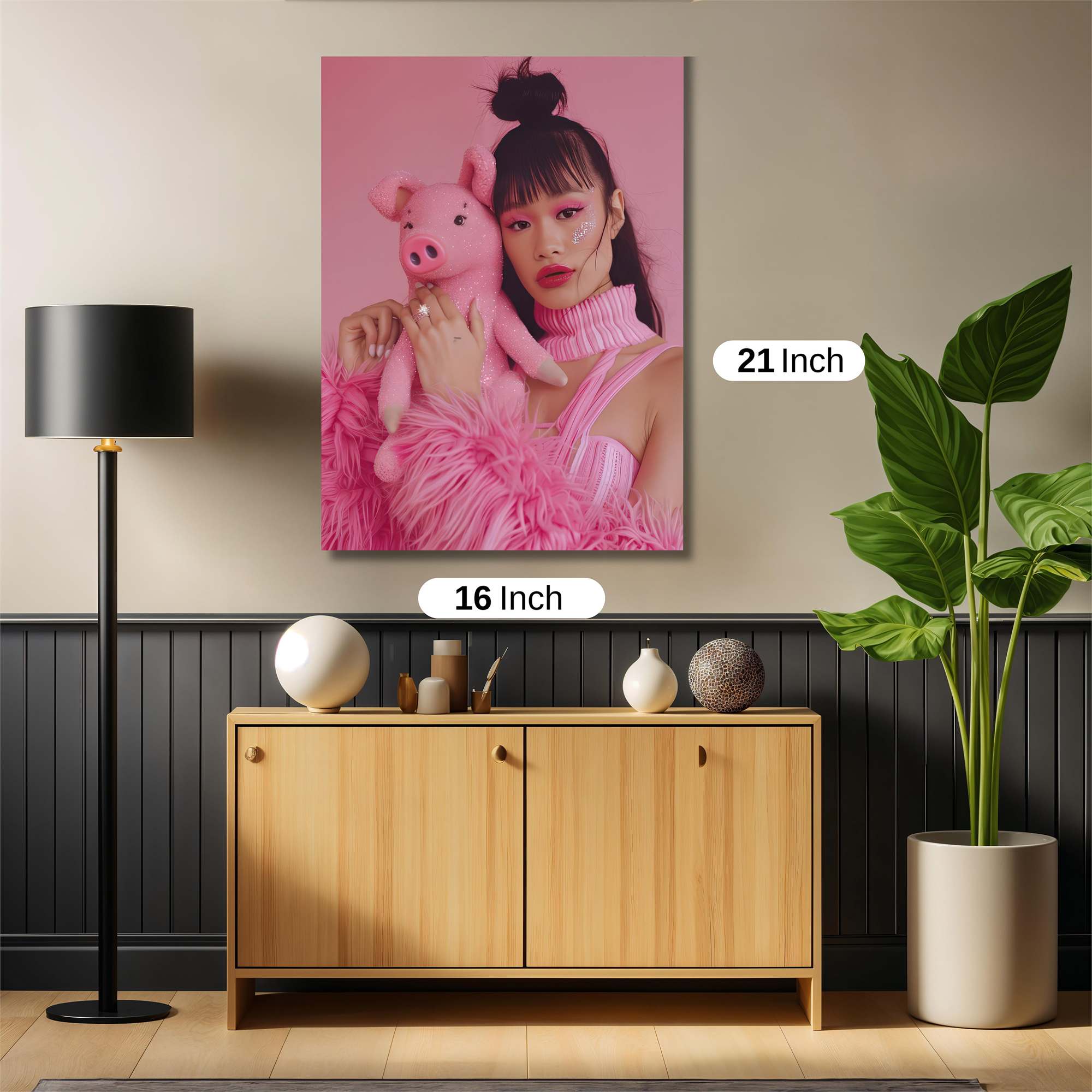 PiggyWhimsy Safe Wall Magnetic / M