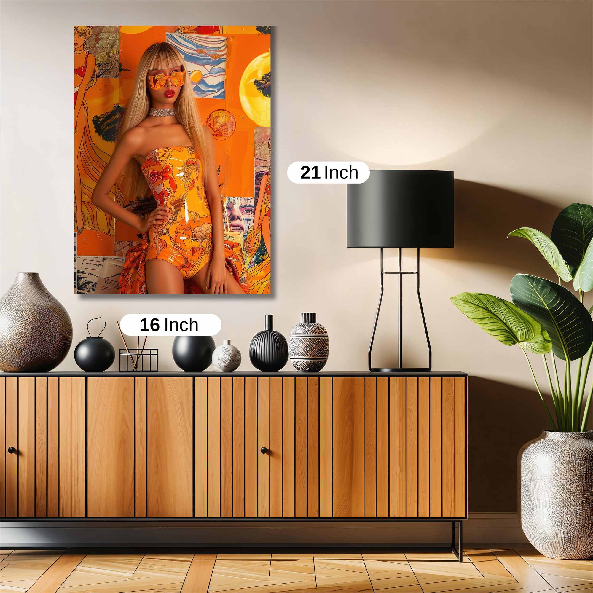 Sunny Vibe Safe Wall Magnetic / M