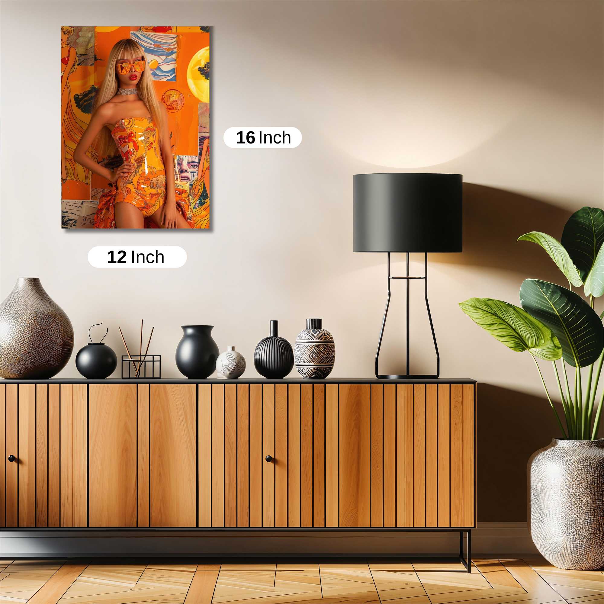 Sunny Vibe Safe Wall Magnetic / M