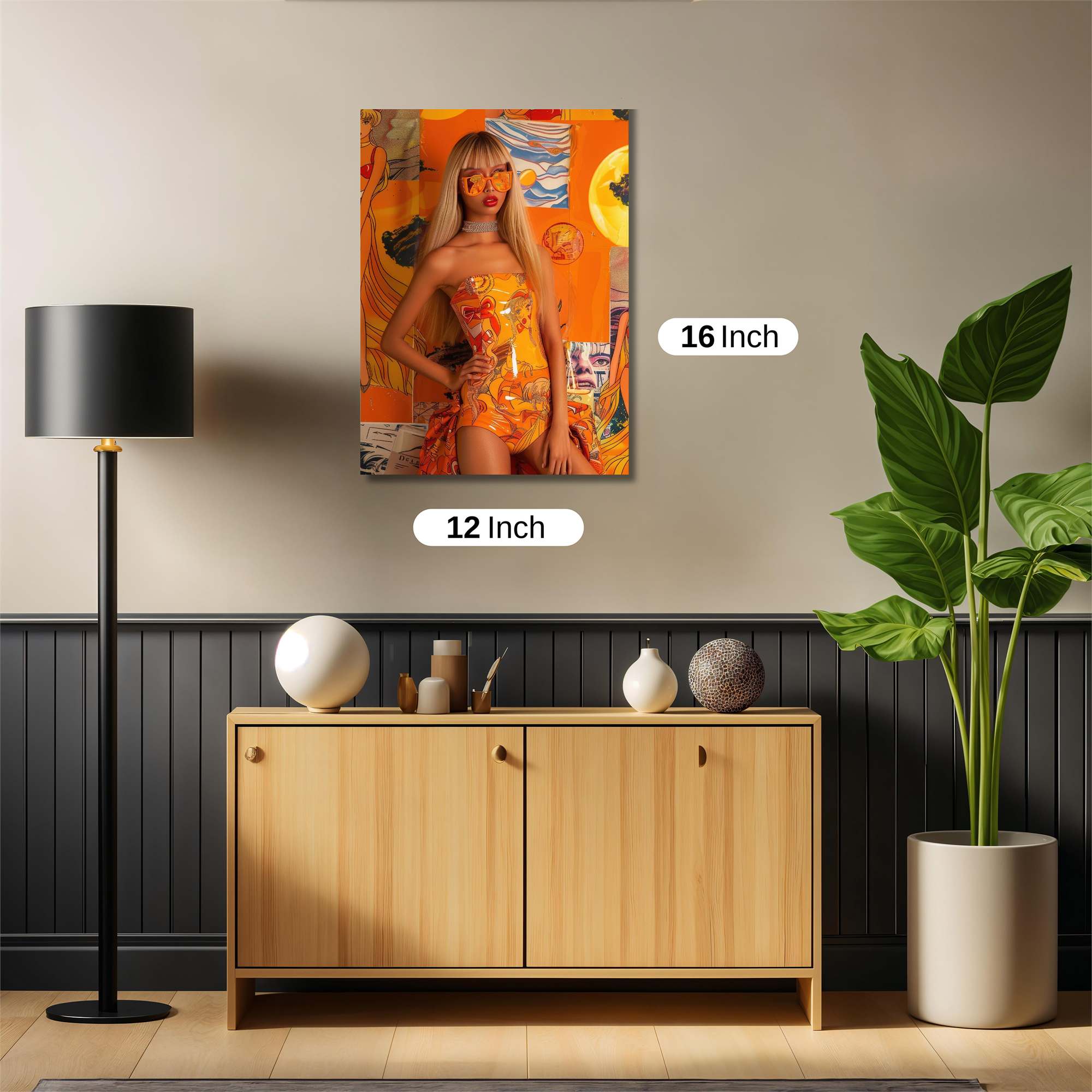 Sunny Vibe Safe Wall Magnetic / M