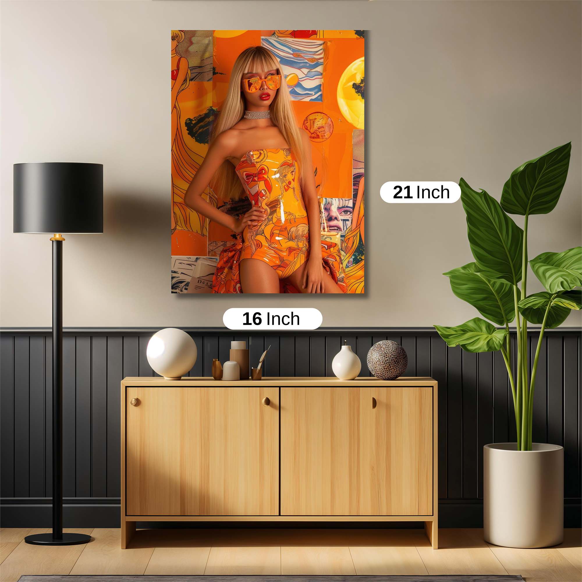 Sunny Vibe Safe Wall Magnetic / M