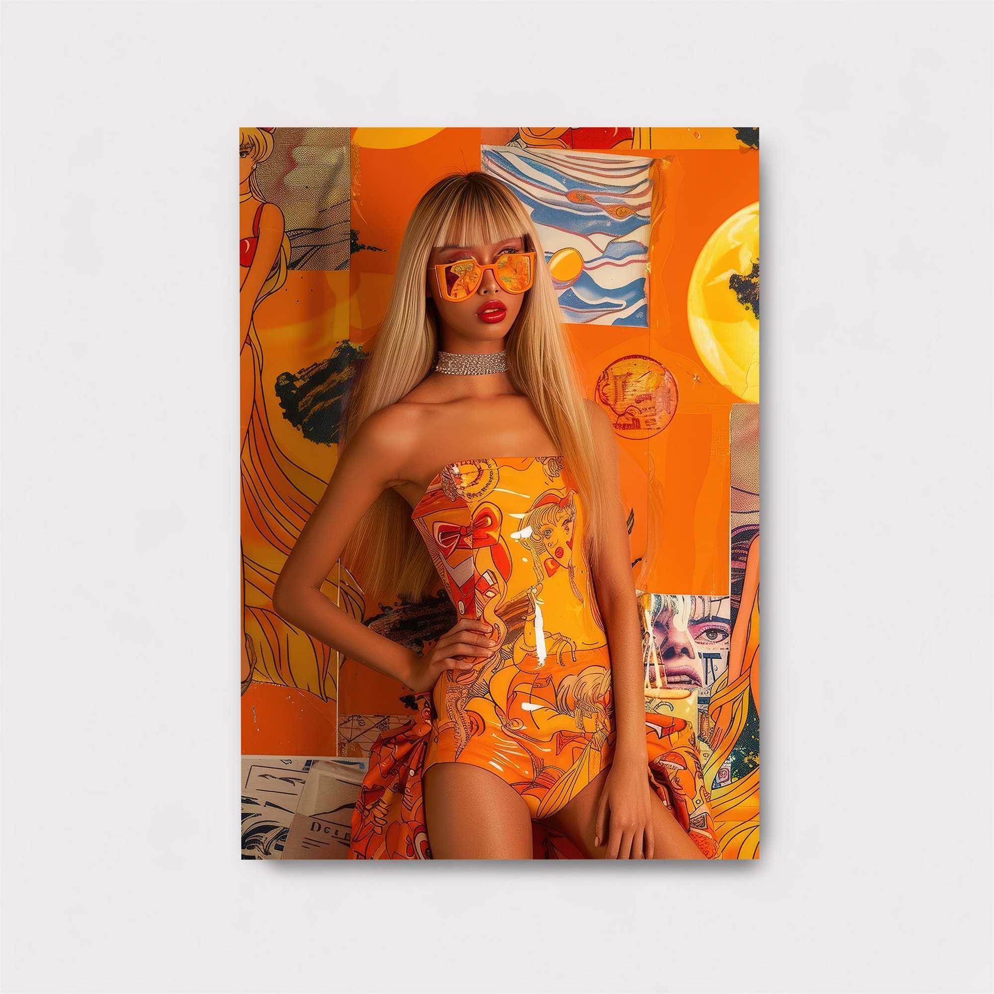 Sunny Vibe Safe Wall Magnetic / M