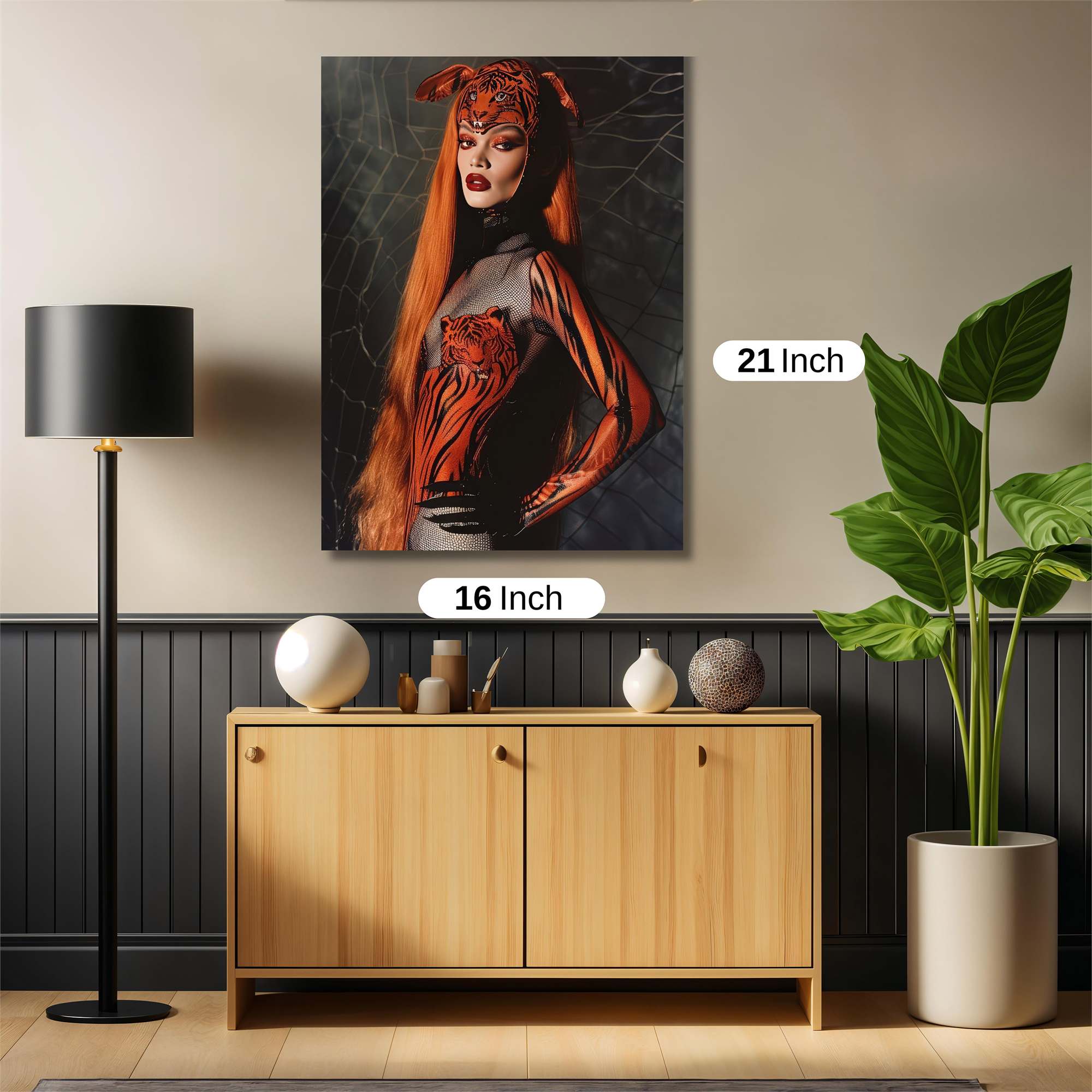 Tiger Enigma Safe Wall Magnetic / M
