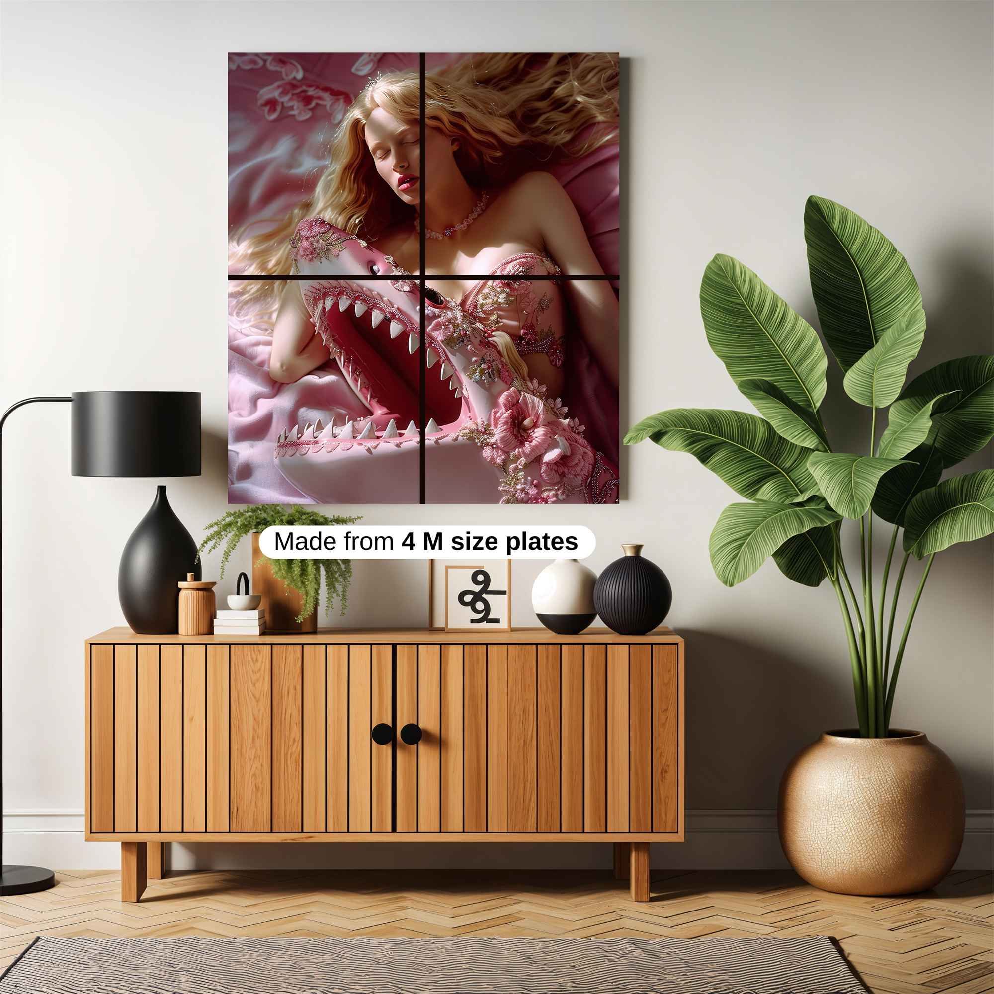 Mermaid Dreamy Safe Wall Magnetic / M
