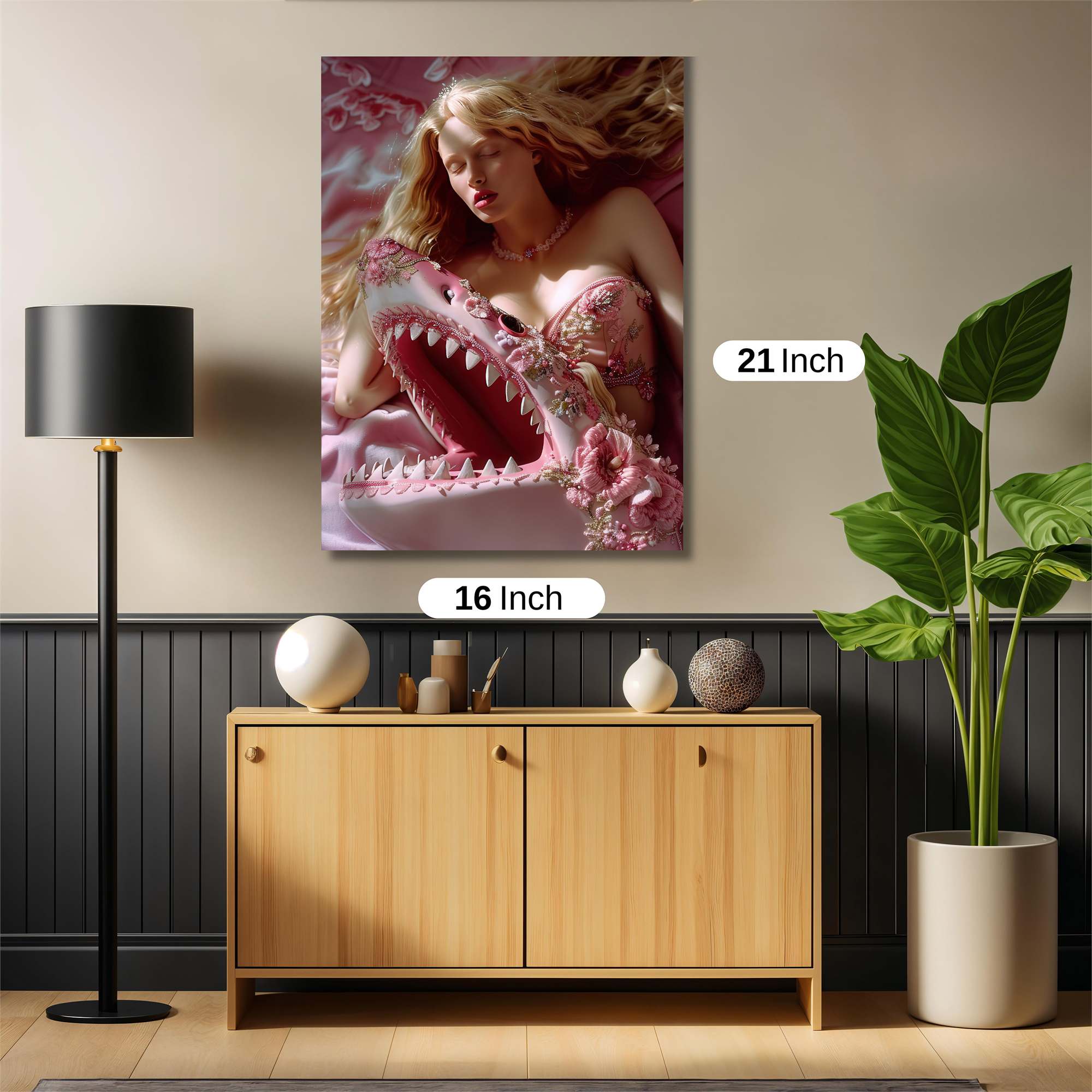 Mermaid Dreamy Safe Wall Magnetic / M