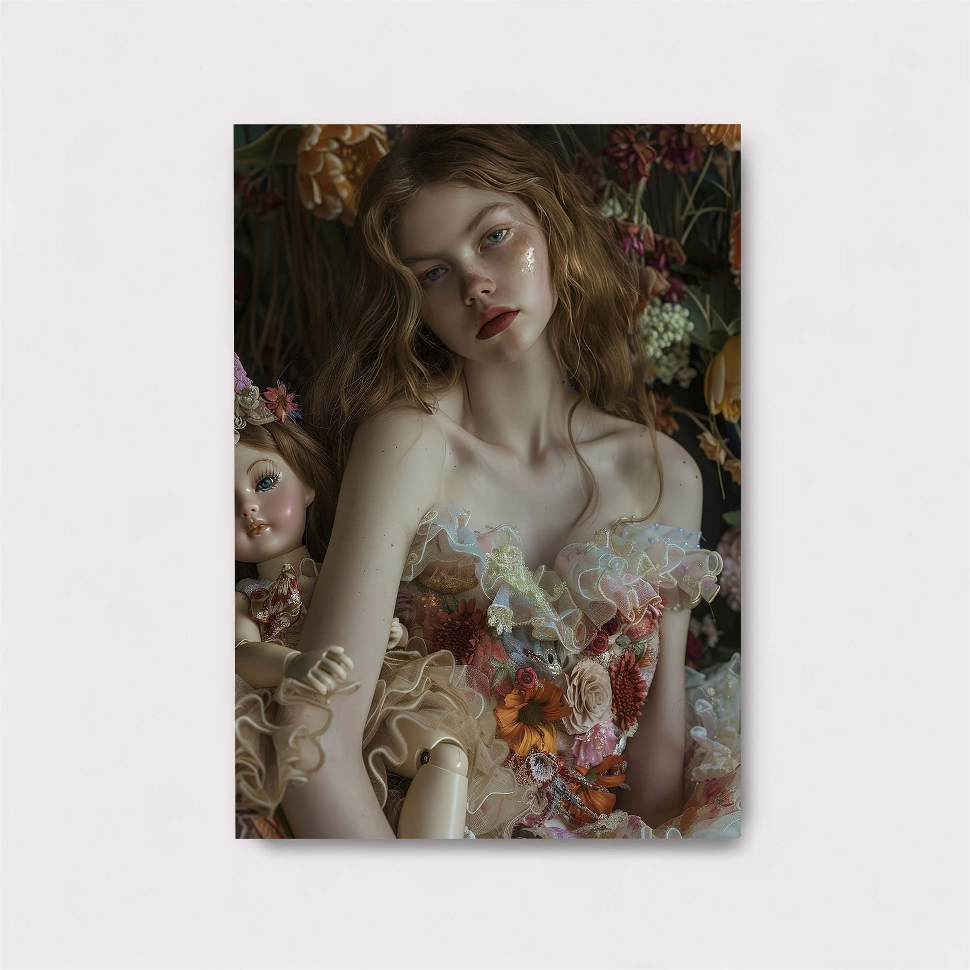 Floral Whimsy Safe Wall Magnetic / M