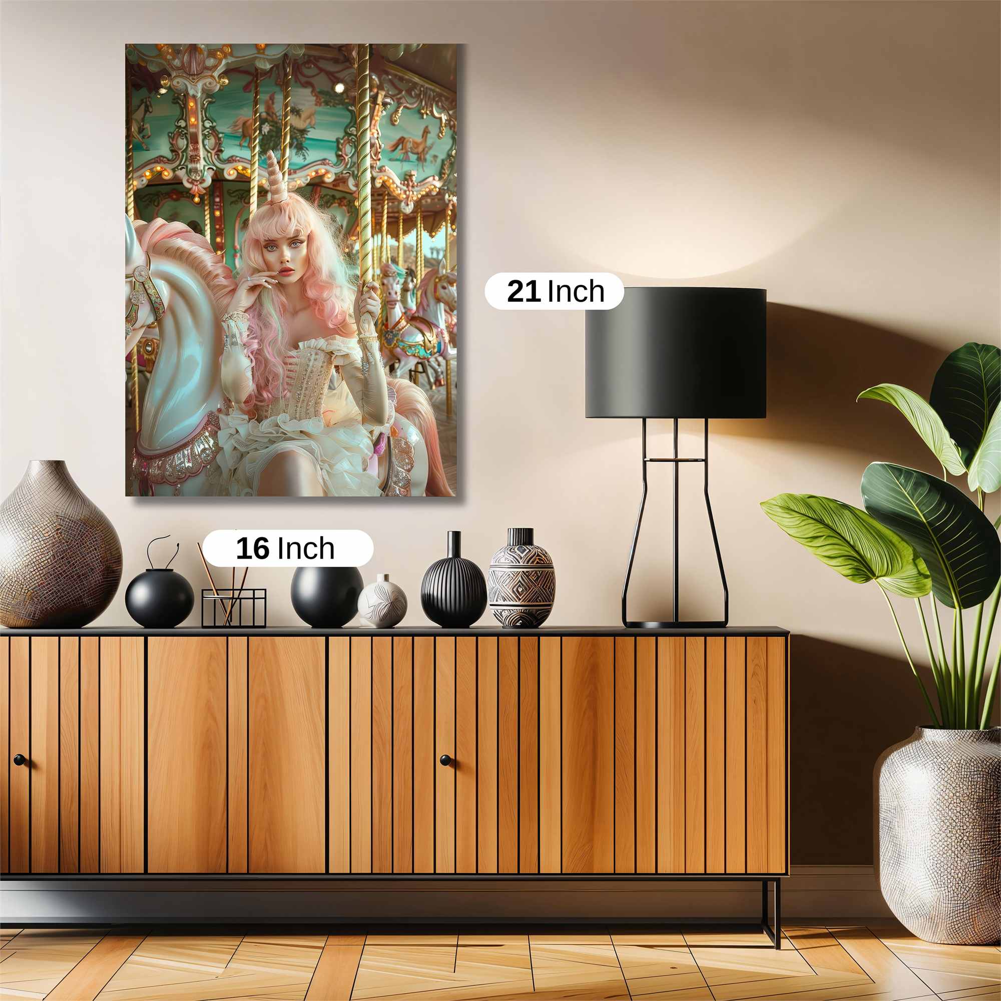 Unicorn Whimsy Safe Wall Magnetic / M
