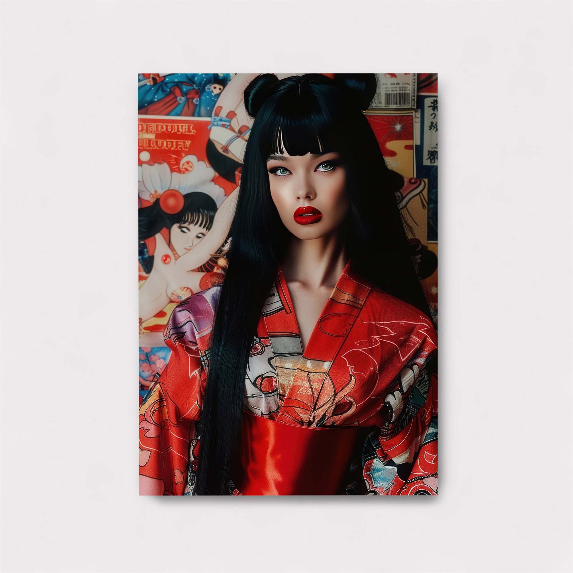 Geisha Whimsy Safe Wall Magnetic / M