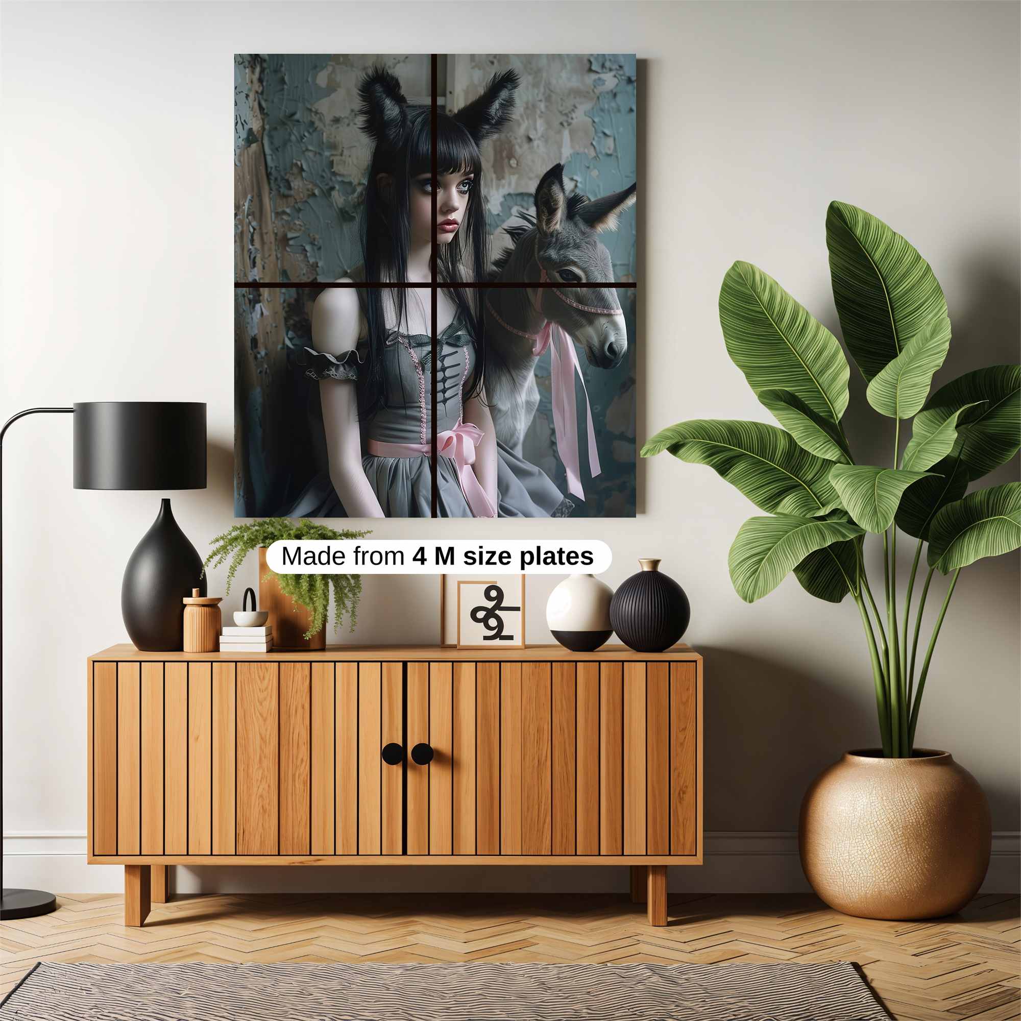 Doll Melancholy Safe Wall Magnetic / M