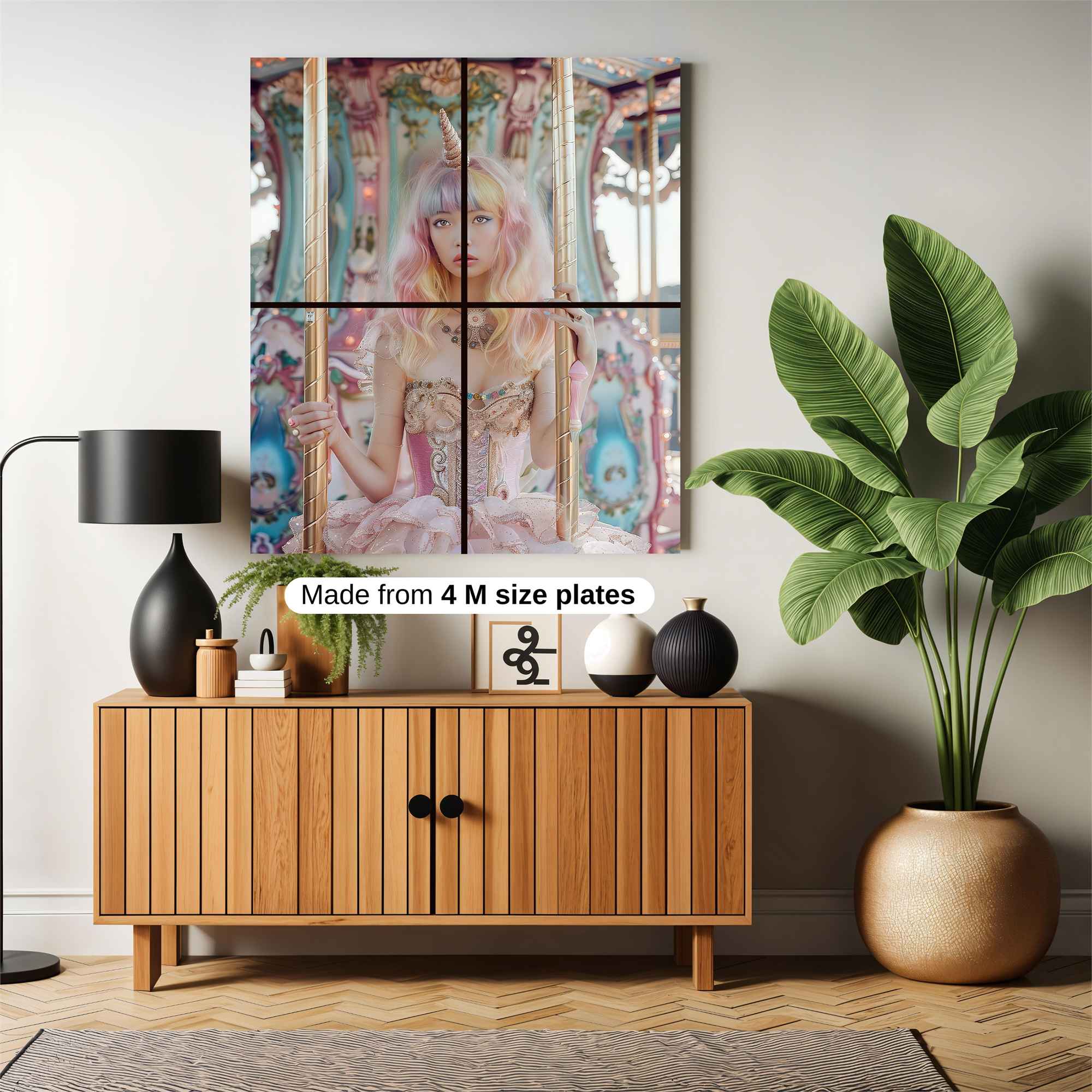 Unicorn Whimsy Safe Wall Magnetic / M