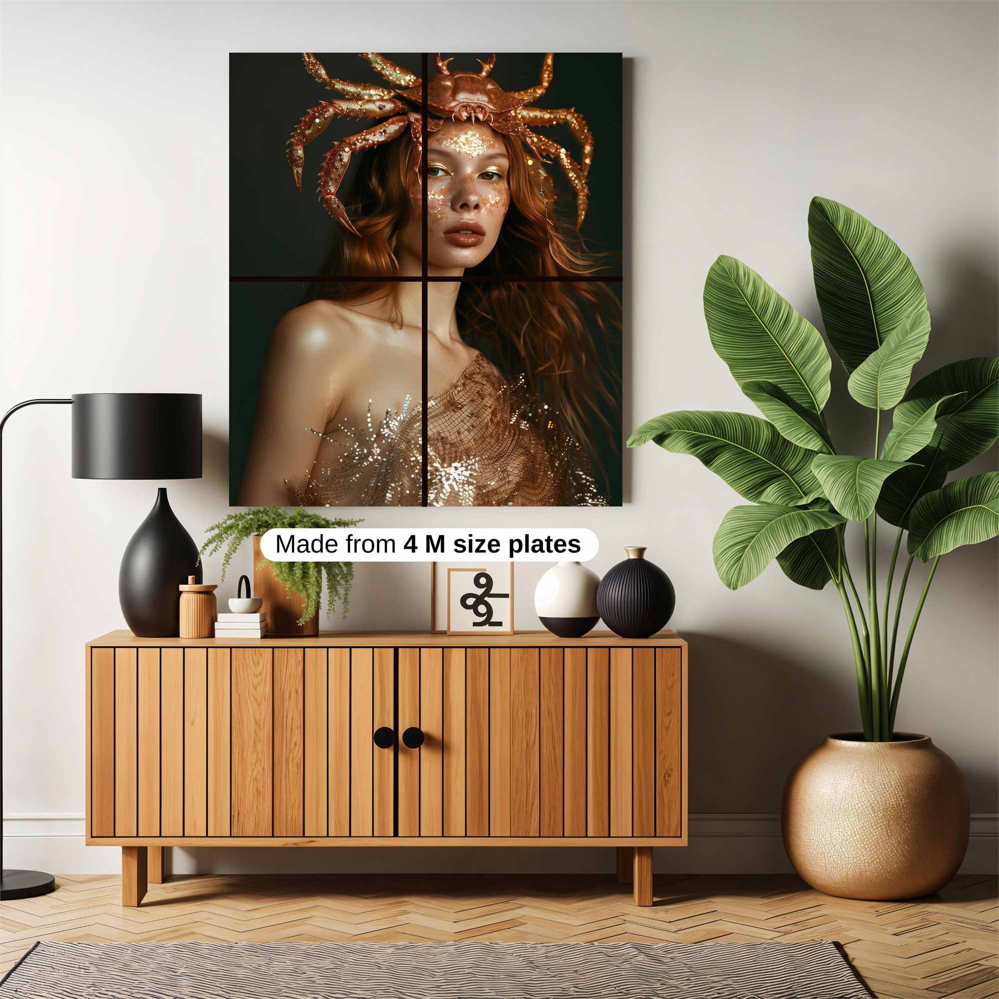 Crab Enchantress Safe Wall Magnetic / M