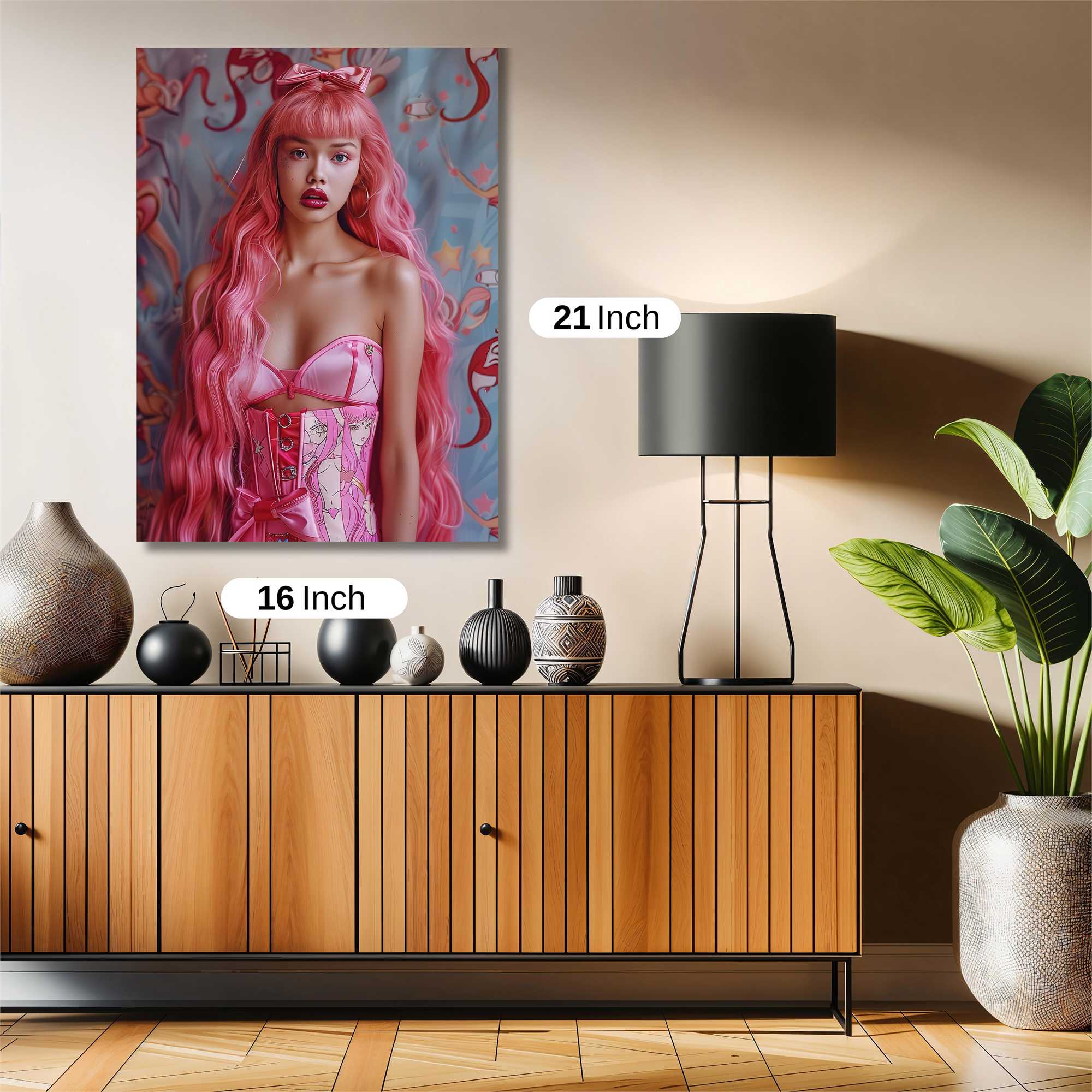Pink Enigma Safe Wall Magnetic / M