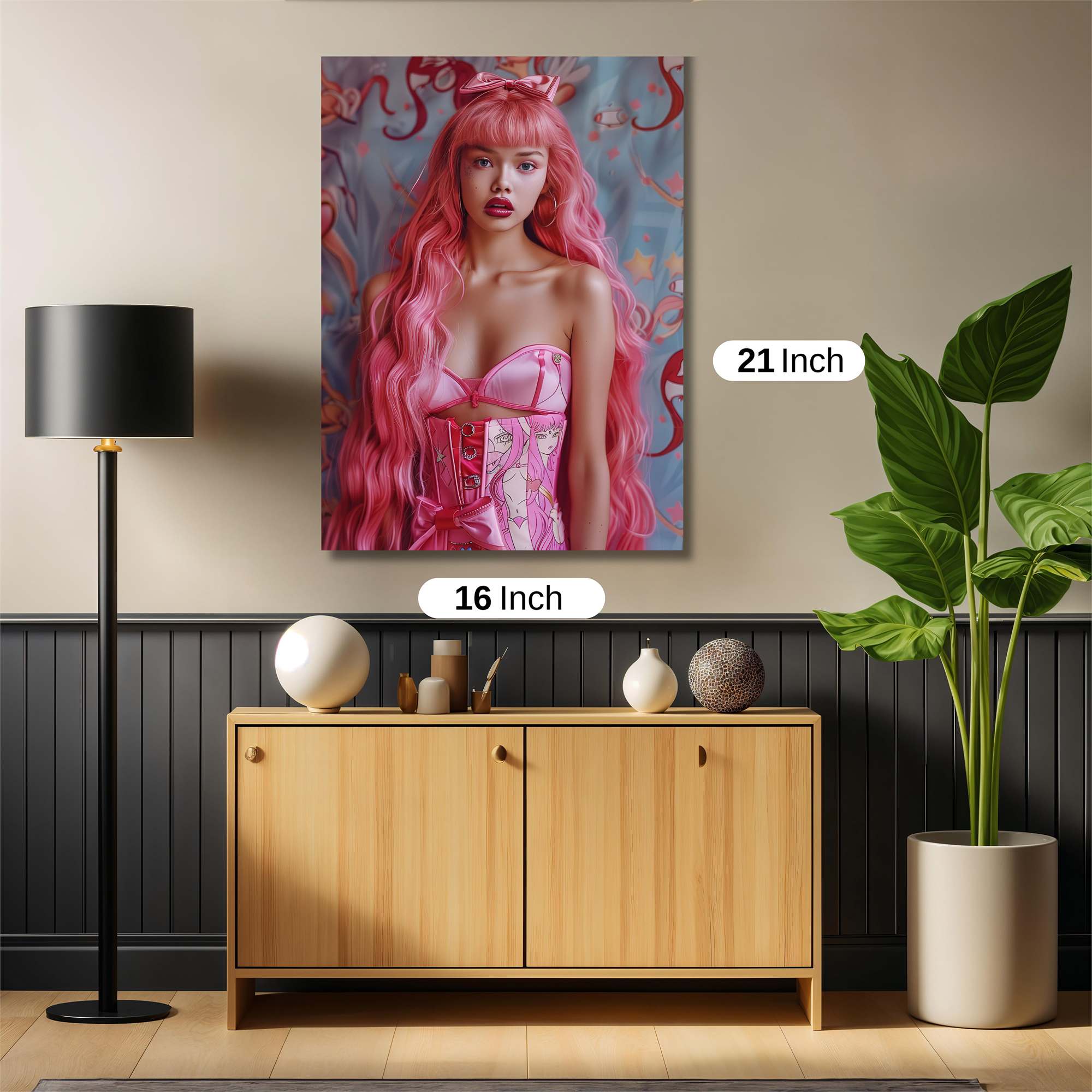 Pink Enigma Safe Wall Magnetic / M