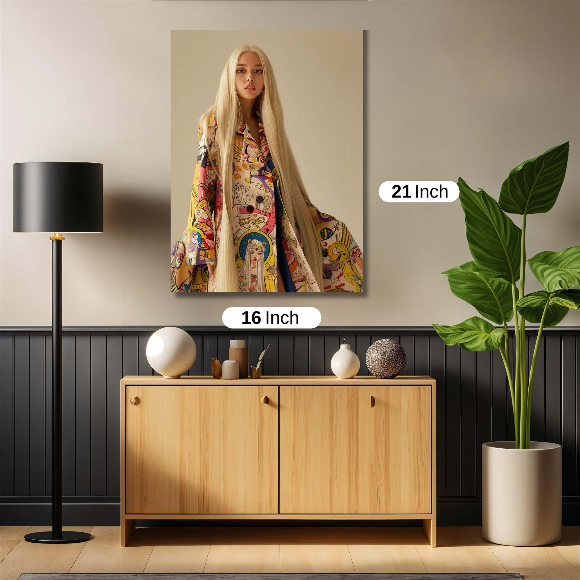 Blonde Enigma Safe Wall Magnetic / M