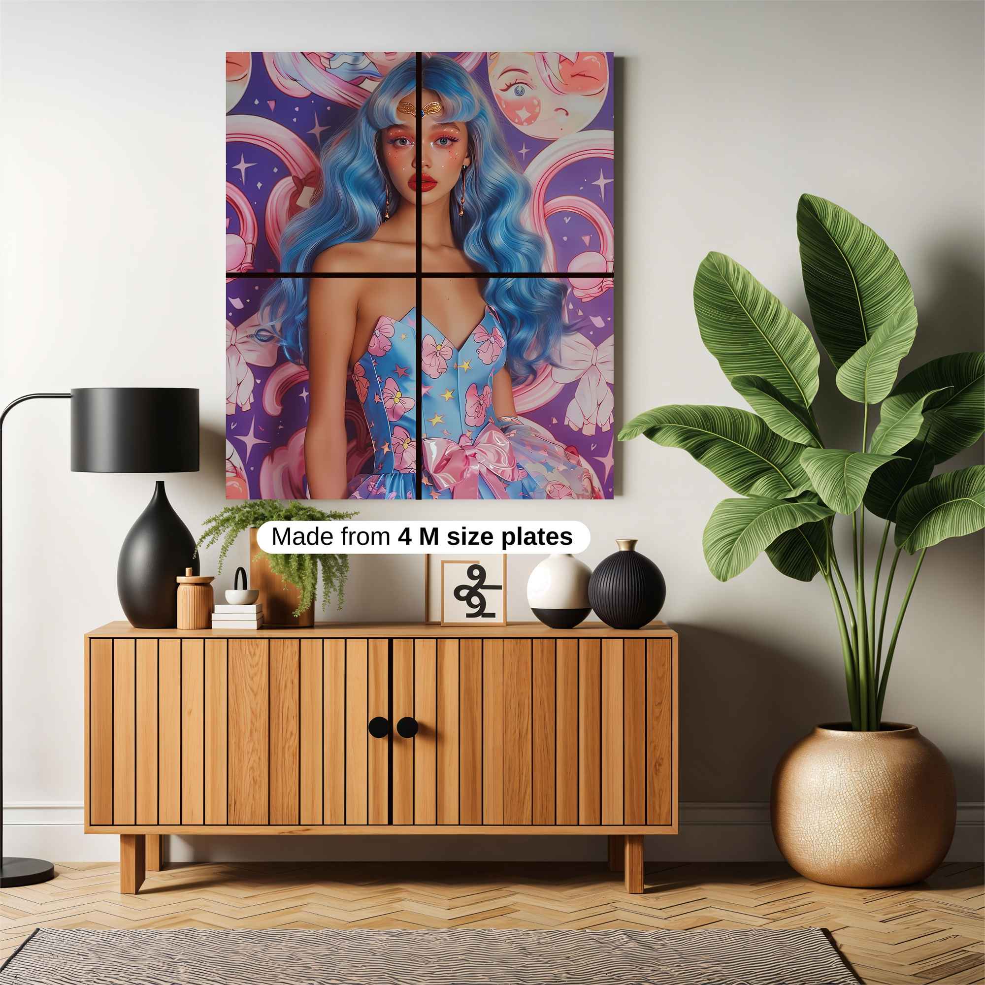 Lunar Whimsy Safe Wall Magnetic / M