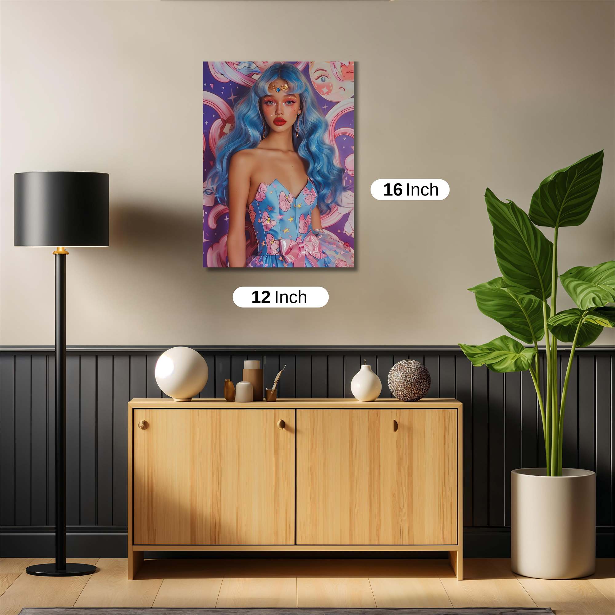 Lunar Whimsy Safe Wall Magnetic / M