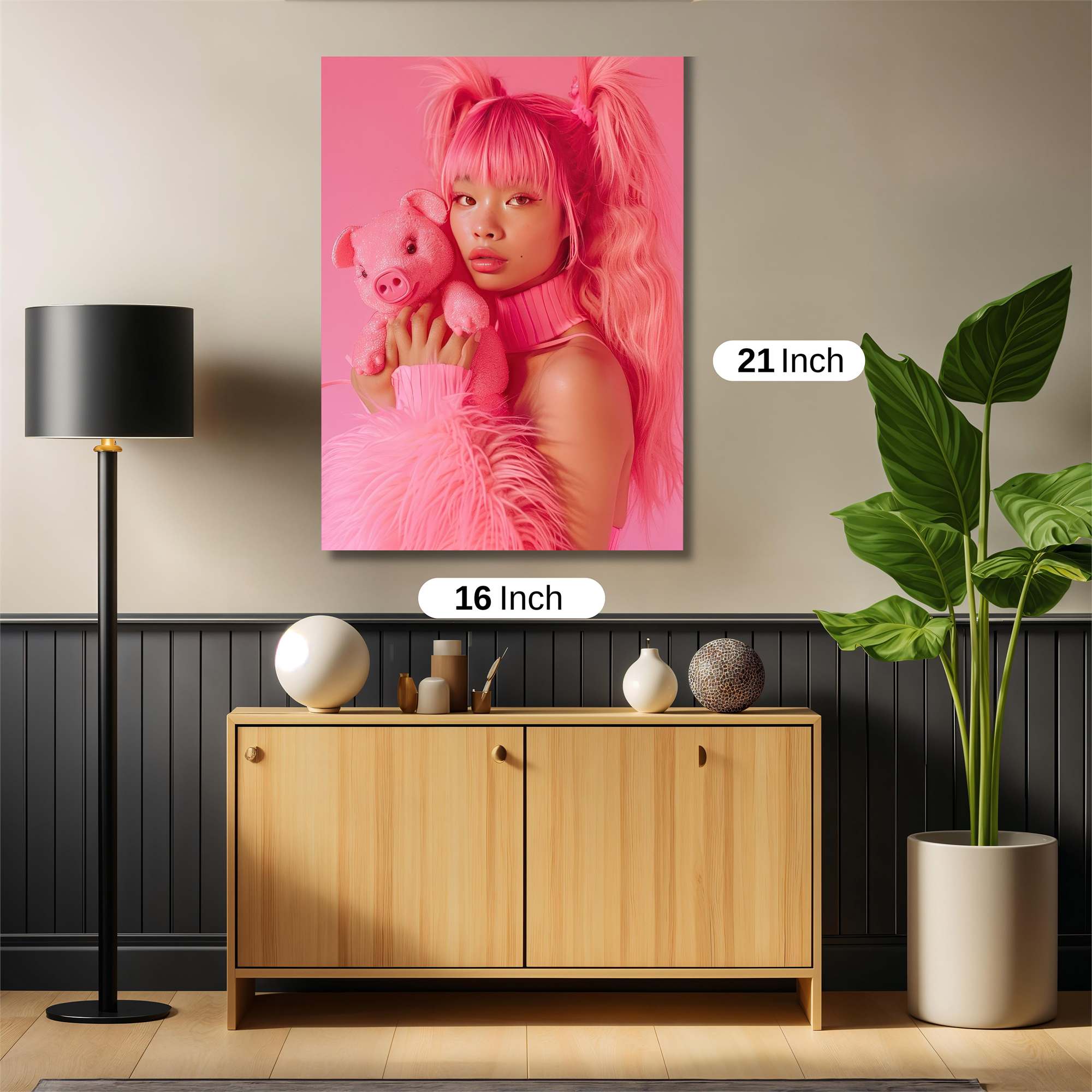 PiggyWhimsy Safe Wall Magnetic / M