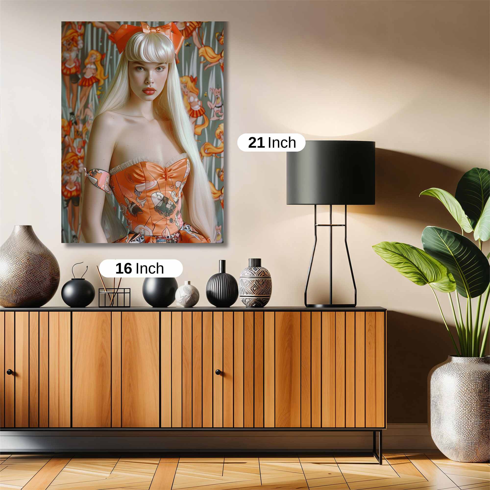 Anime Elegance Safe Wall Magnetic / M