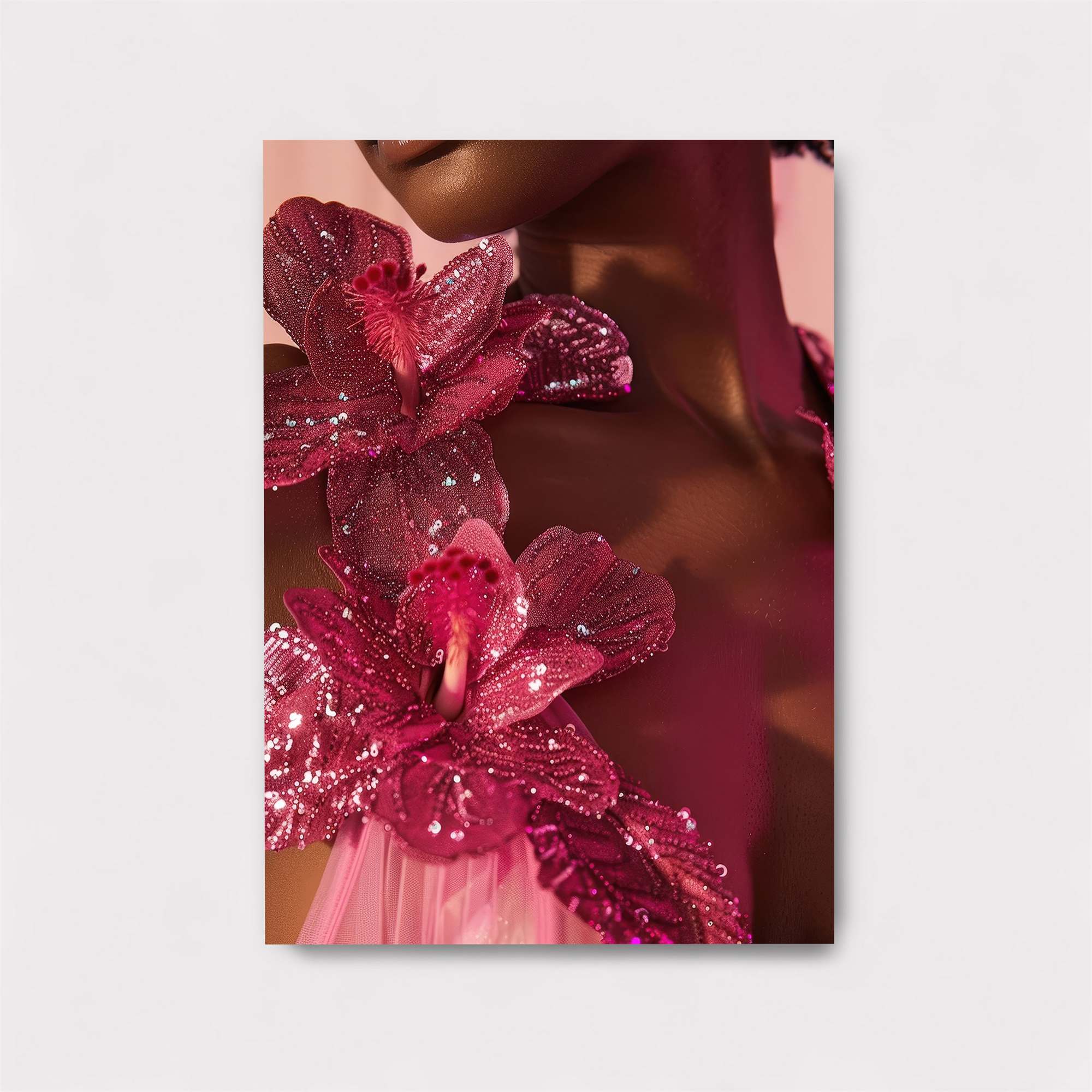 Floral Elegance Safe Wall Magnetic / M