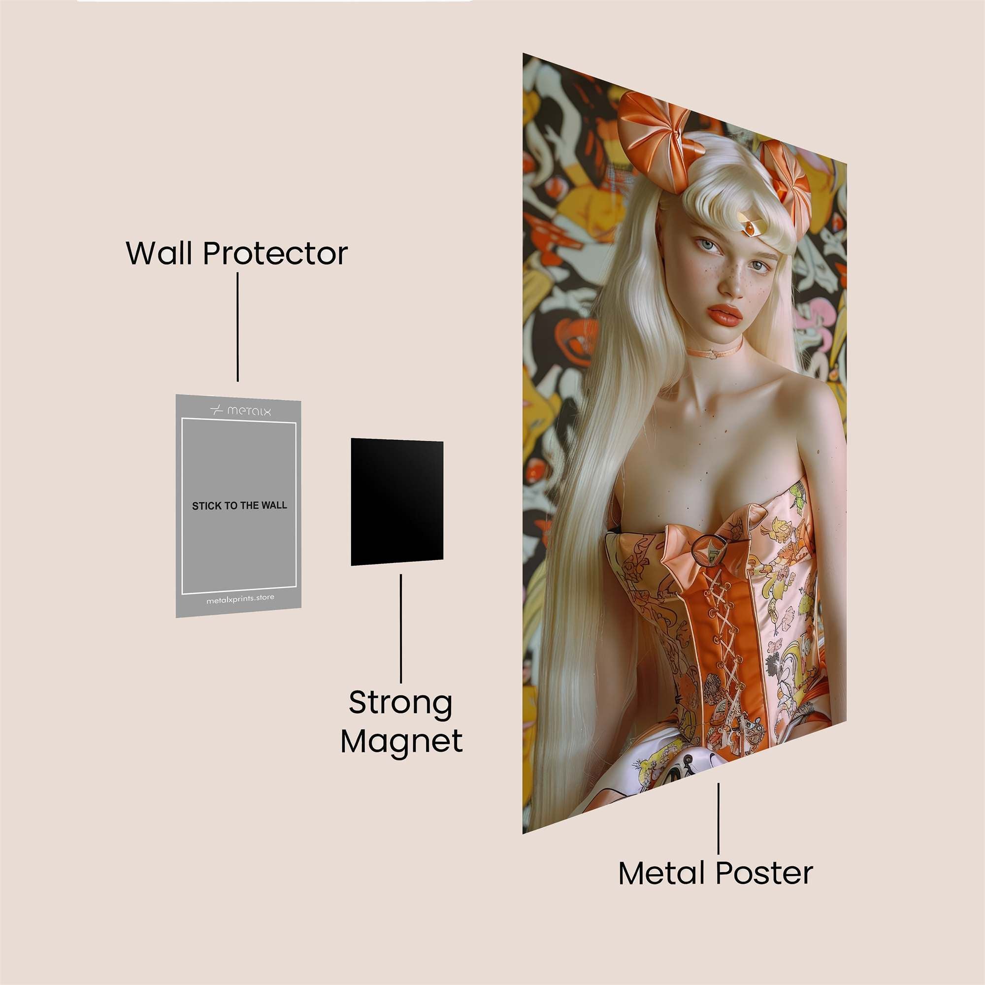 Carnival Whimsy Safe Wall Magnetic / M